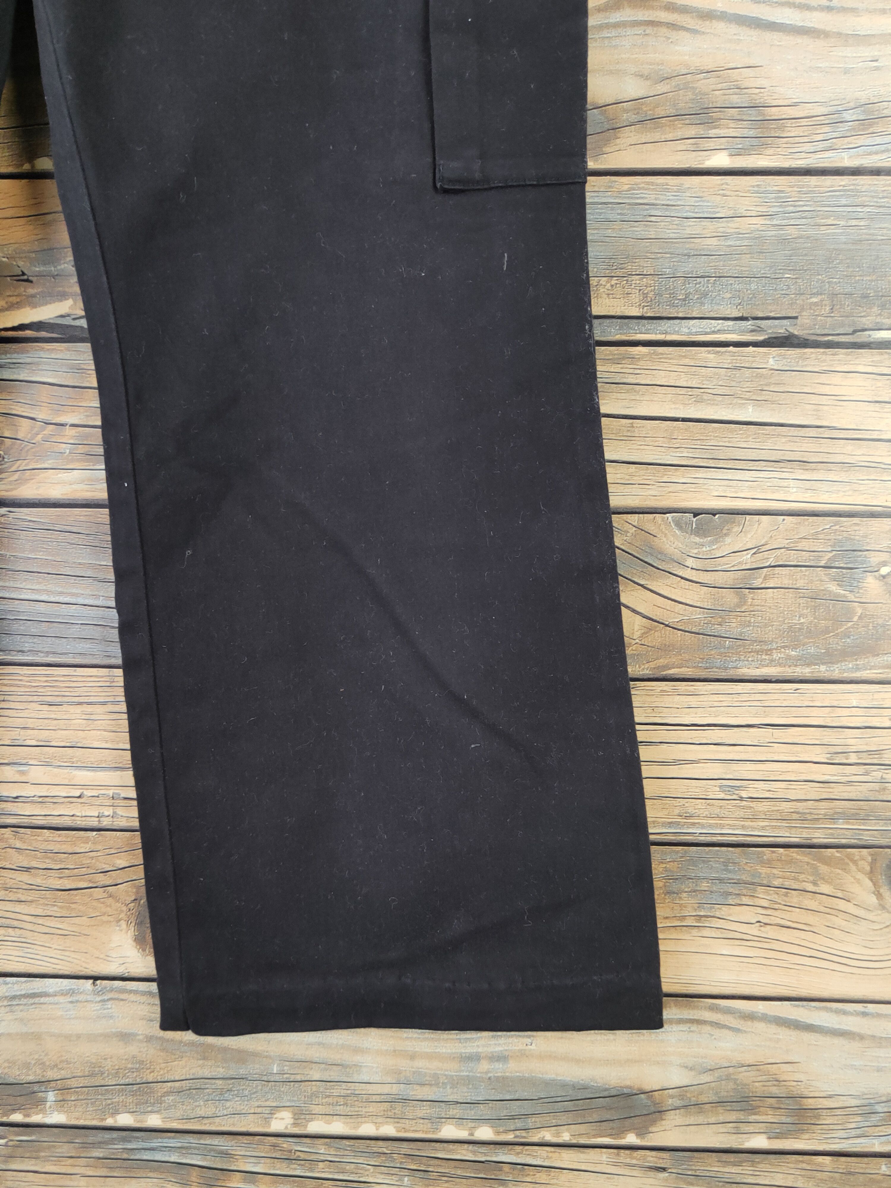 Japanese Brand DL Japanese Brand Black Multipocket Cargo Pants #2101 Size 29" - 6 Thumbnail