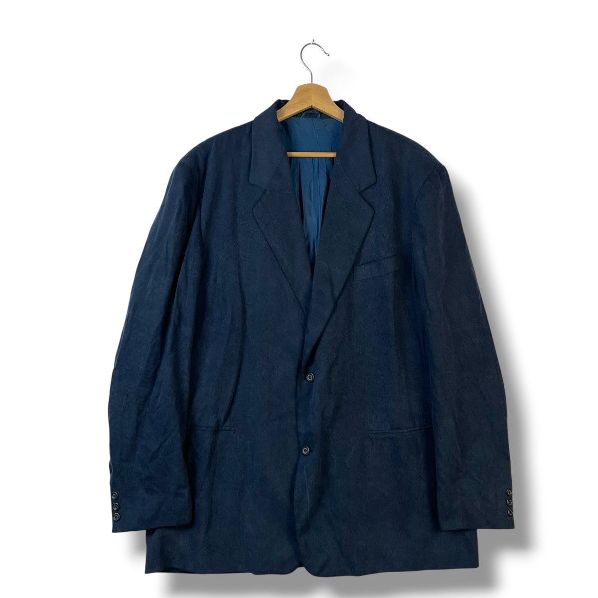 Krizia Uomo KRIZIA UOMO BLAZER JACKET MADE IN ITALY Size US XXL / EU 58 / 5 - 1 Thumbnail