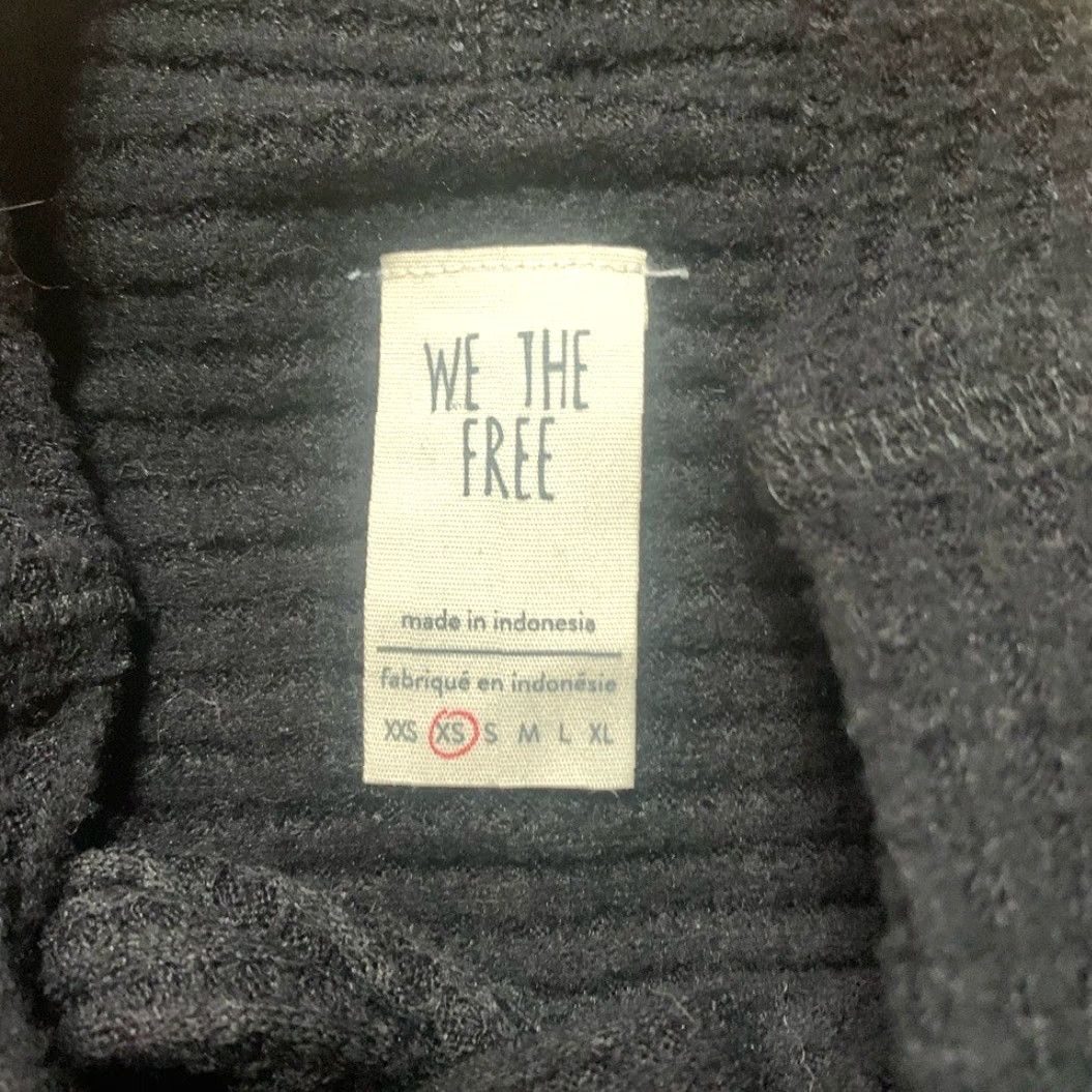 Vintage We the Free We the Free free people turtleneck funnel neck sweater XS Black Women Pullover Regular Size Free People turtleneck sweater Mens? Size XS / US 0-2 / IT 36-38 - 2 Thumbnail