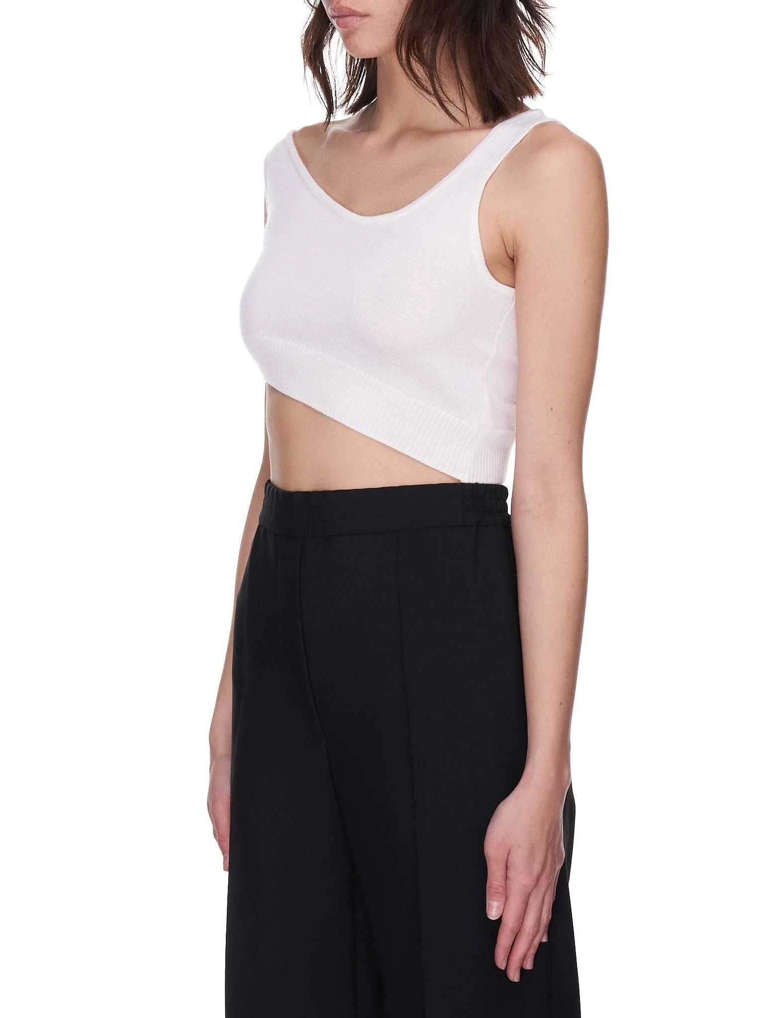 Coperni o1mle0524 Motion Knit Bra in White Size L / US 10 / IT 46 - 3 Thumbnail