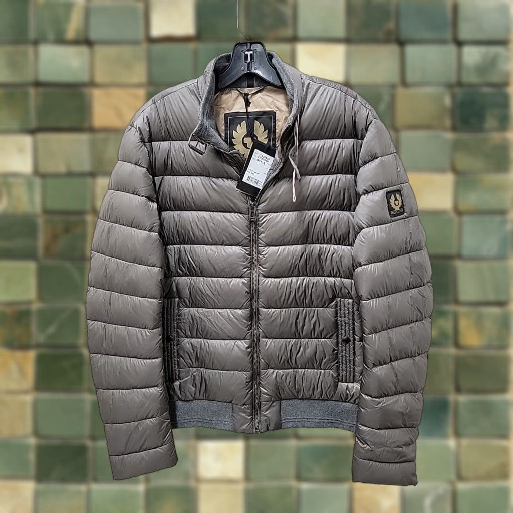 Belstaff Belstaff Jacket NWT Circuit Down Puffer Gray US 38 Men L–/32? Size US XXS / EU 40 - 1 Thumbnail