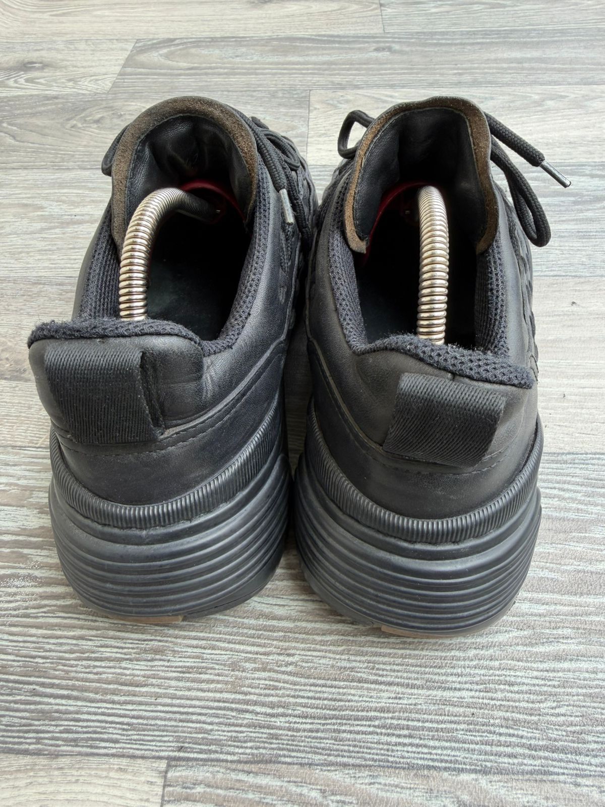 Bottega Veneta Bottega Veneta Black Speedster Lace Up Sneakers Sz 42 Size US 9 / EU 42 - 5 Thumbnail