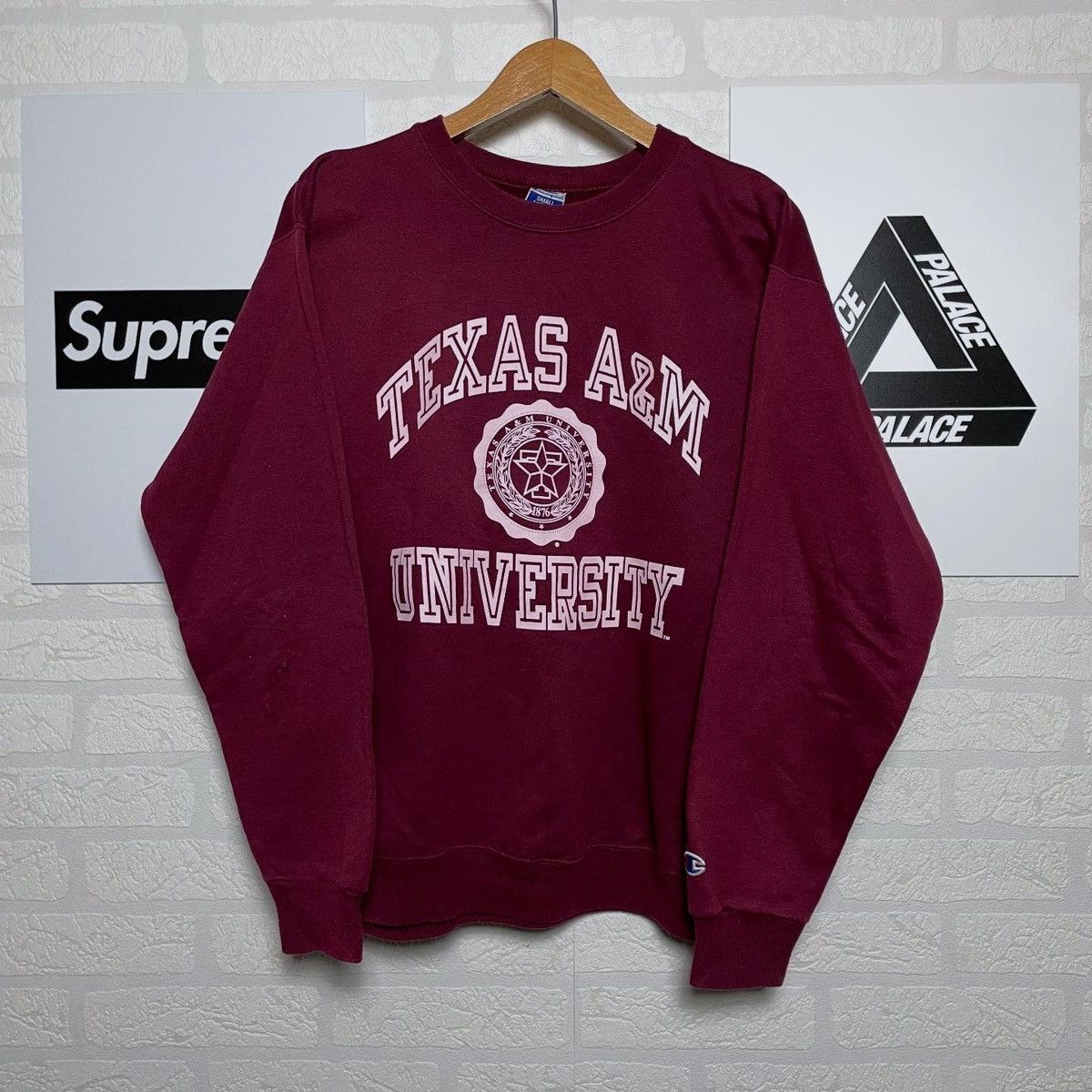 Champion Vintage red Texas A&M university champion sweatshirt Size US S / EU 44-46 / 1 - 1 Thumbnail