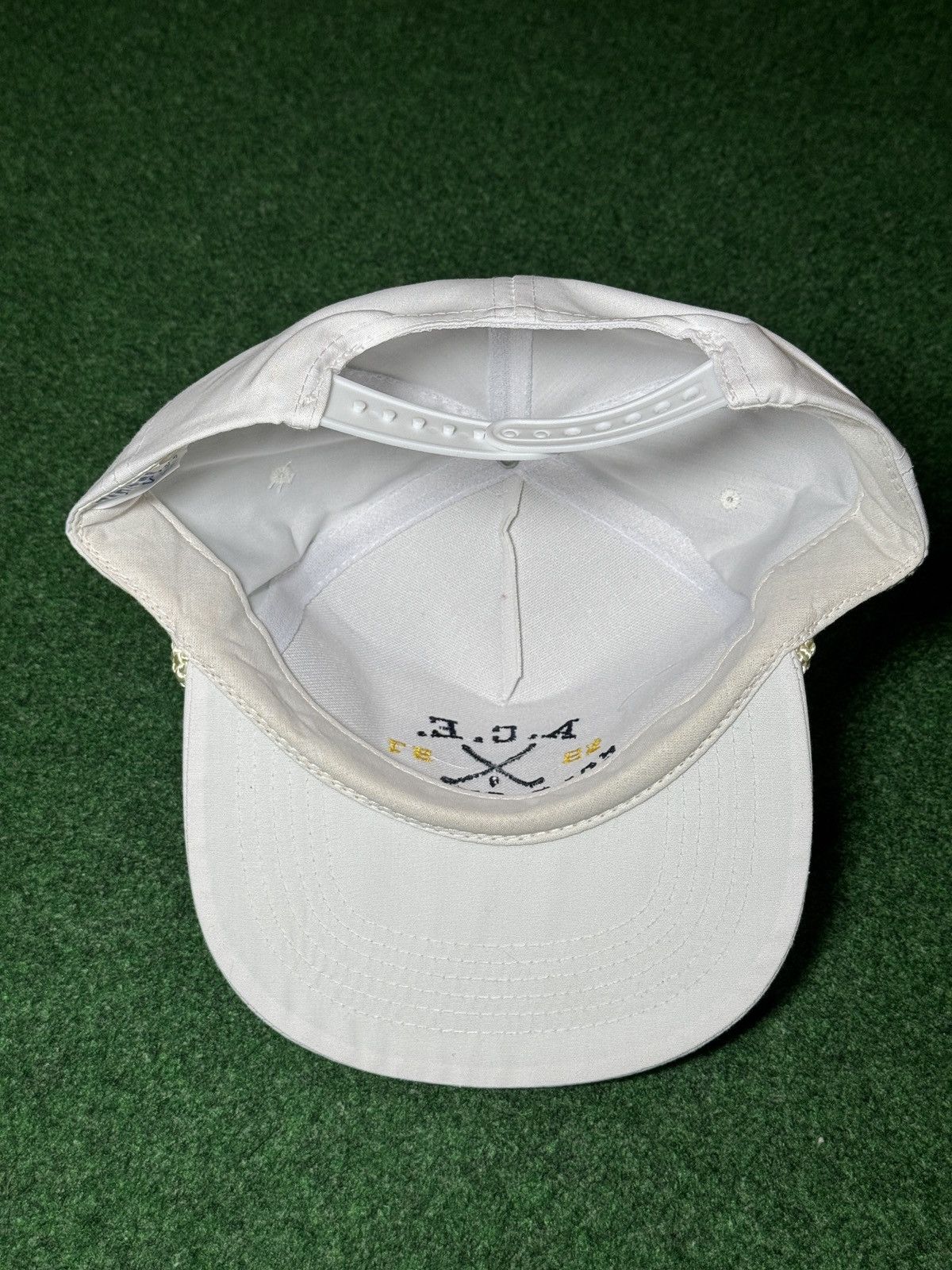 Vintage Vintage Ace Golf Outing White 90s Retro Golf Snapback Hat Size ONE SIZE - 5 Thumbnail
