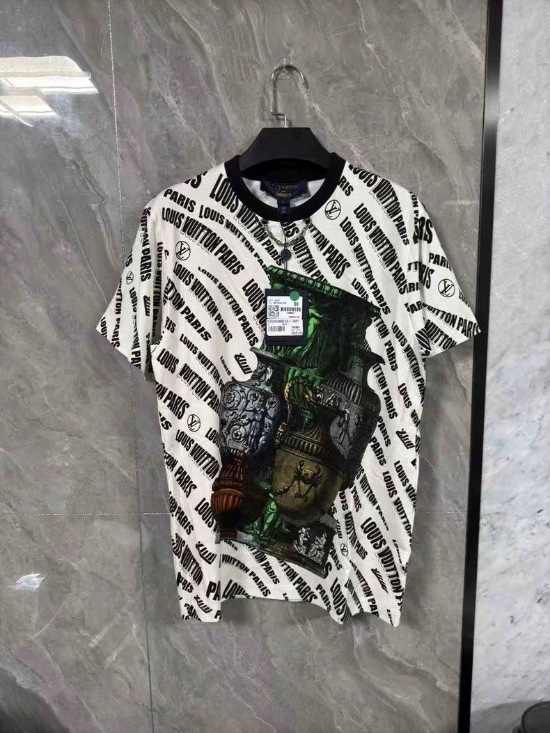 Louis Vuitton Louis Vuitton Vase Short Sleeve 2501-Nextarrow Size US S / EU 44-46 / 1 - 1 Thumbnail