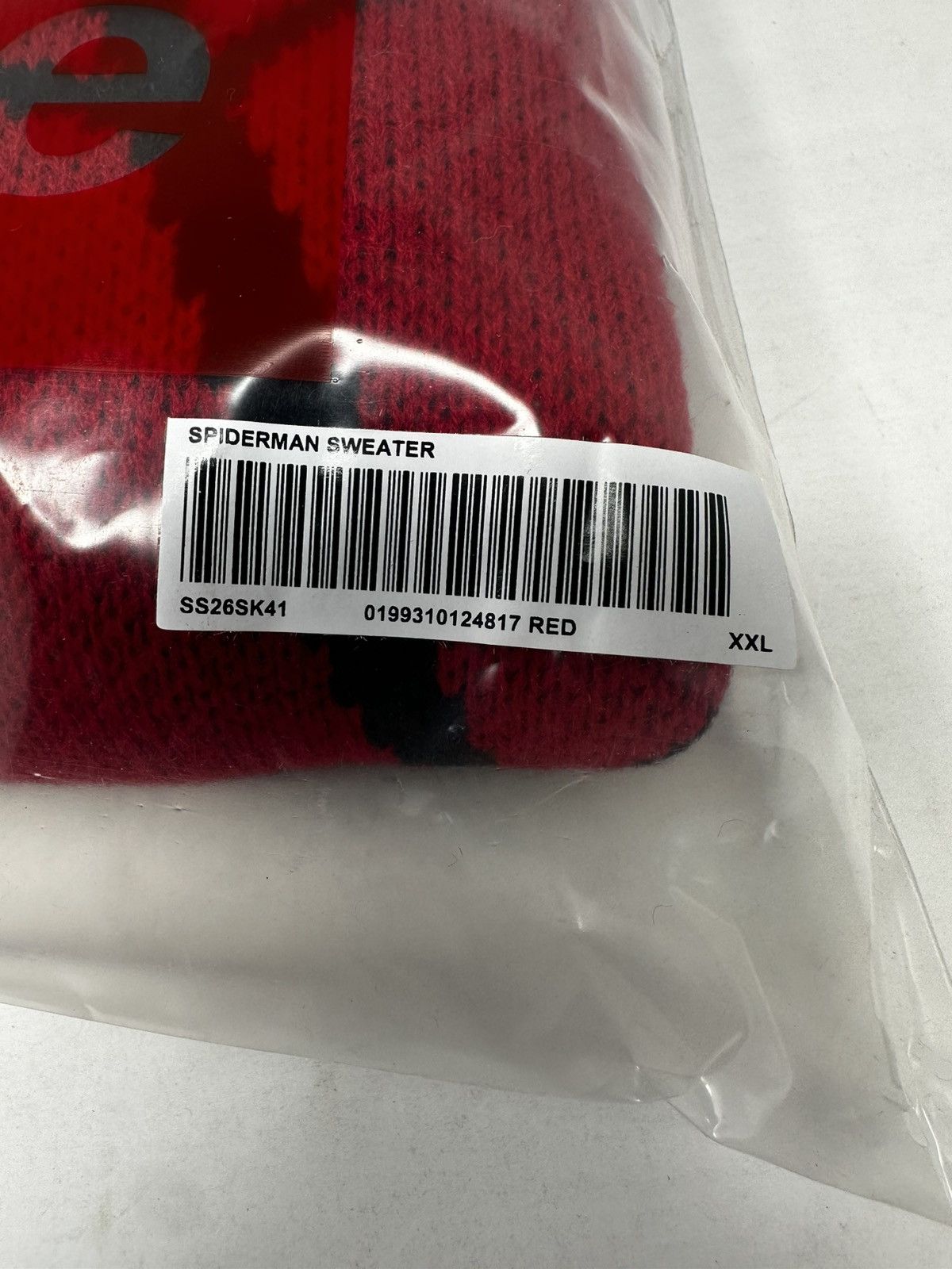 Supreme Supreme Vanson Spider-Man Sweater Size US XXL / EU 58 / 5 - 3 Thumbnail