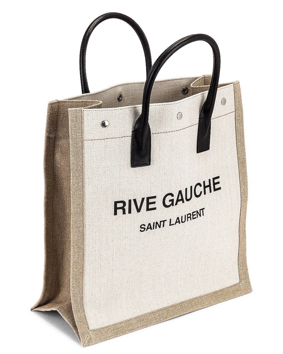 Saint Laurent Paris o1tr1nto0425 Size: OS / 631682 Rive Gauche Tote Bag Canvas Size ONE SIZE - 5 Thumbnail