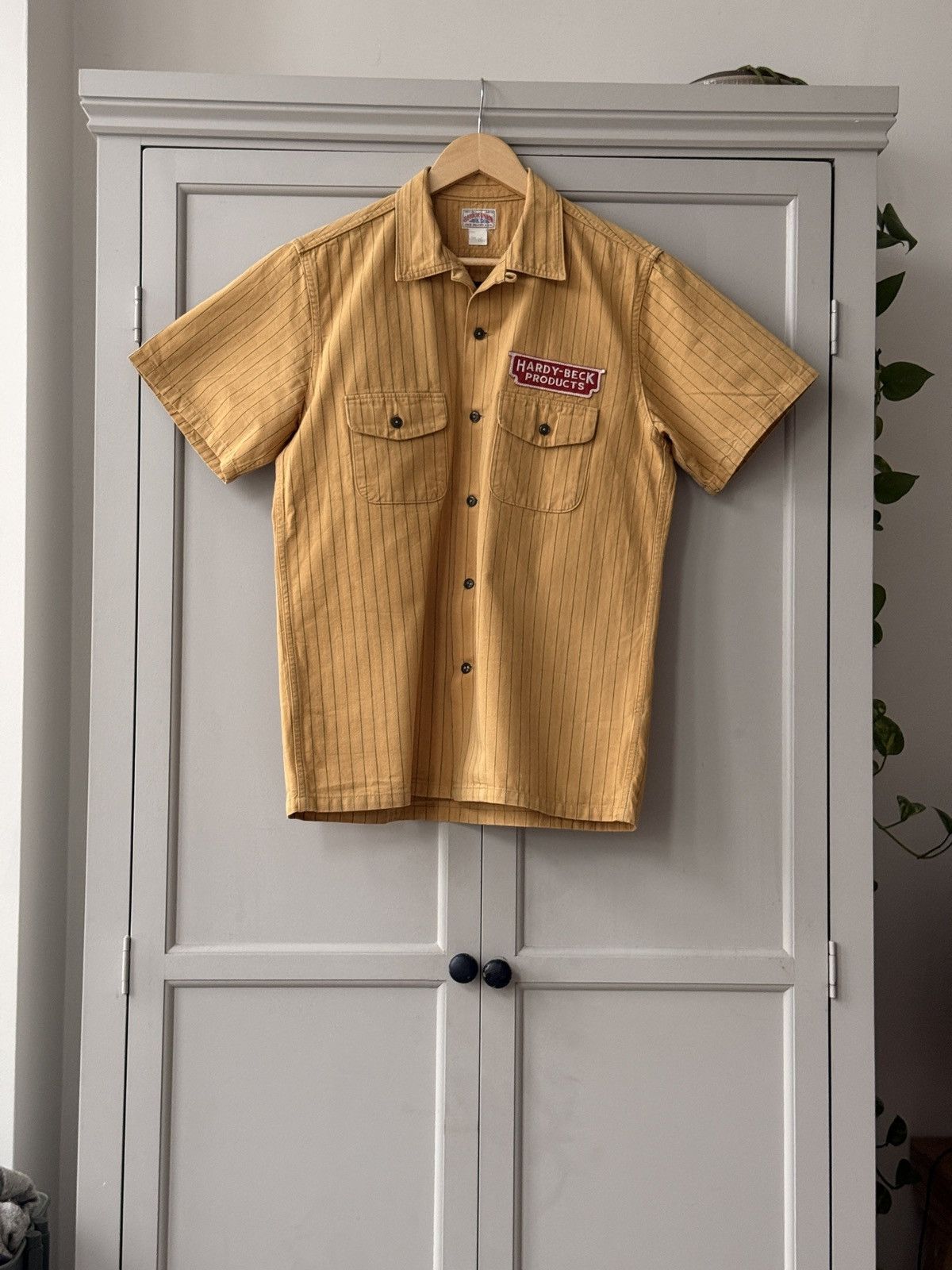 The Real McCoy's The Real McCoy’s - Yellow and green striped work shirt Size US L / EU 52-54 / 3 - 1 Thumbnail