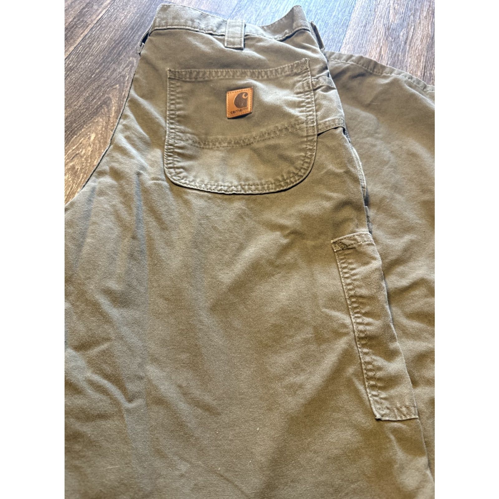 Carhartt VINTAGE Carhartt Workwear Carpenter Pants 36x32 Gray Men 90s Grunge USA Keywords Pockets Size US 36 / EU 52 - 5 Thumbnail