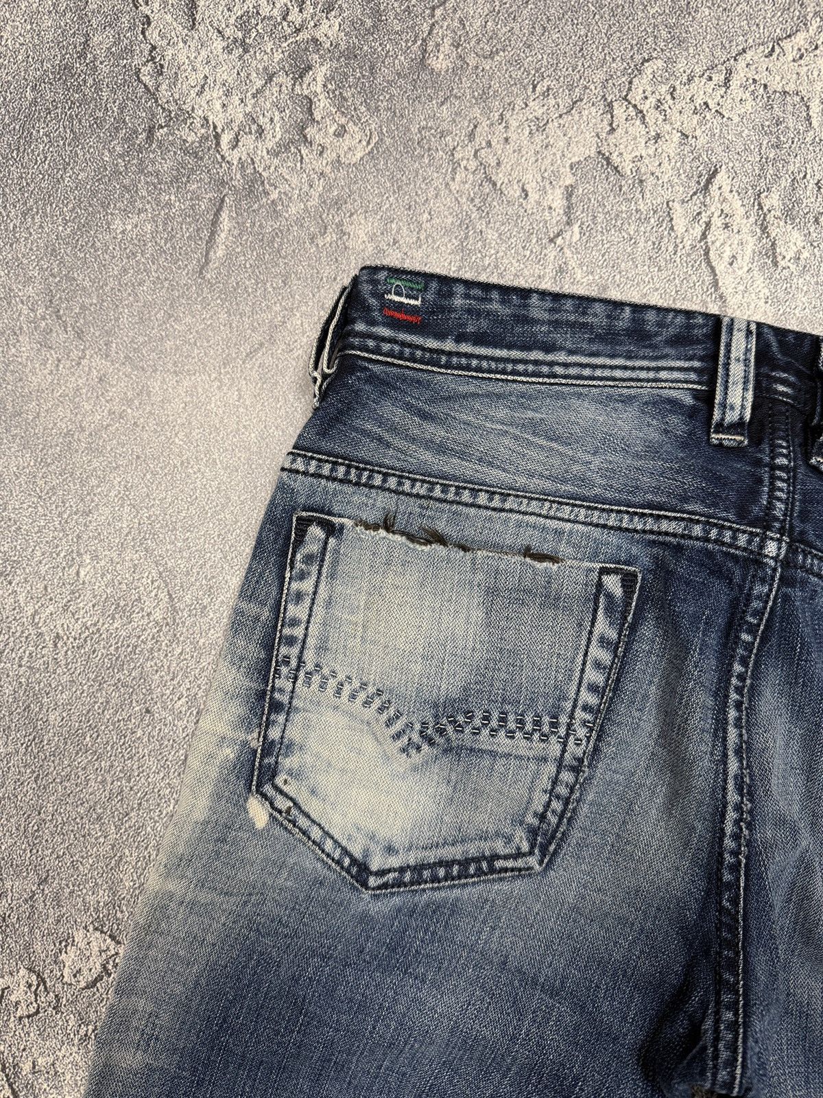 Diesel Diesel Crazy Avant Garde Washed Y2K Pants LGB Style Size US 29 - 14 Thumbnail