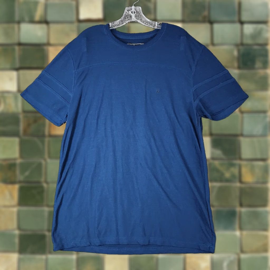 Volcom Volcom Men Blue Lightweight Short Sleeve Tee XL Size Size US 36 / EU 52 - 1 Thumbnail