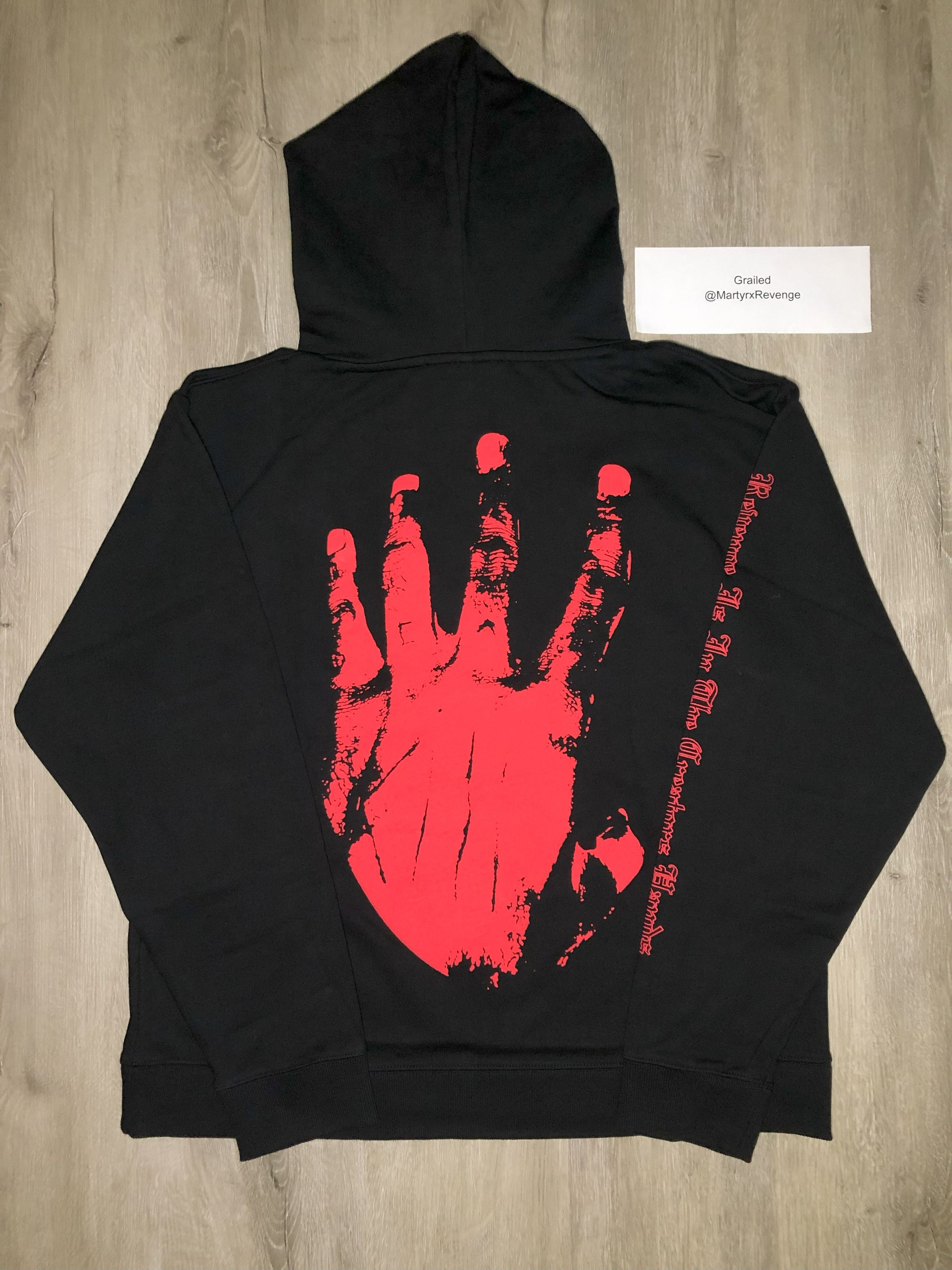 Revenge hoodie real sale