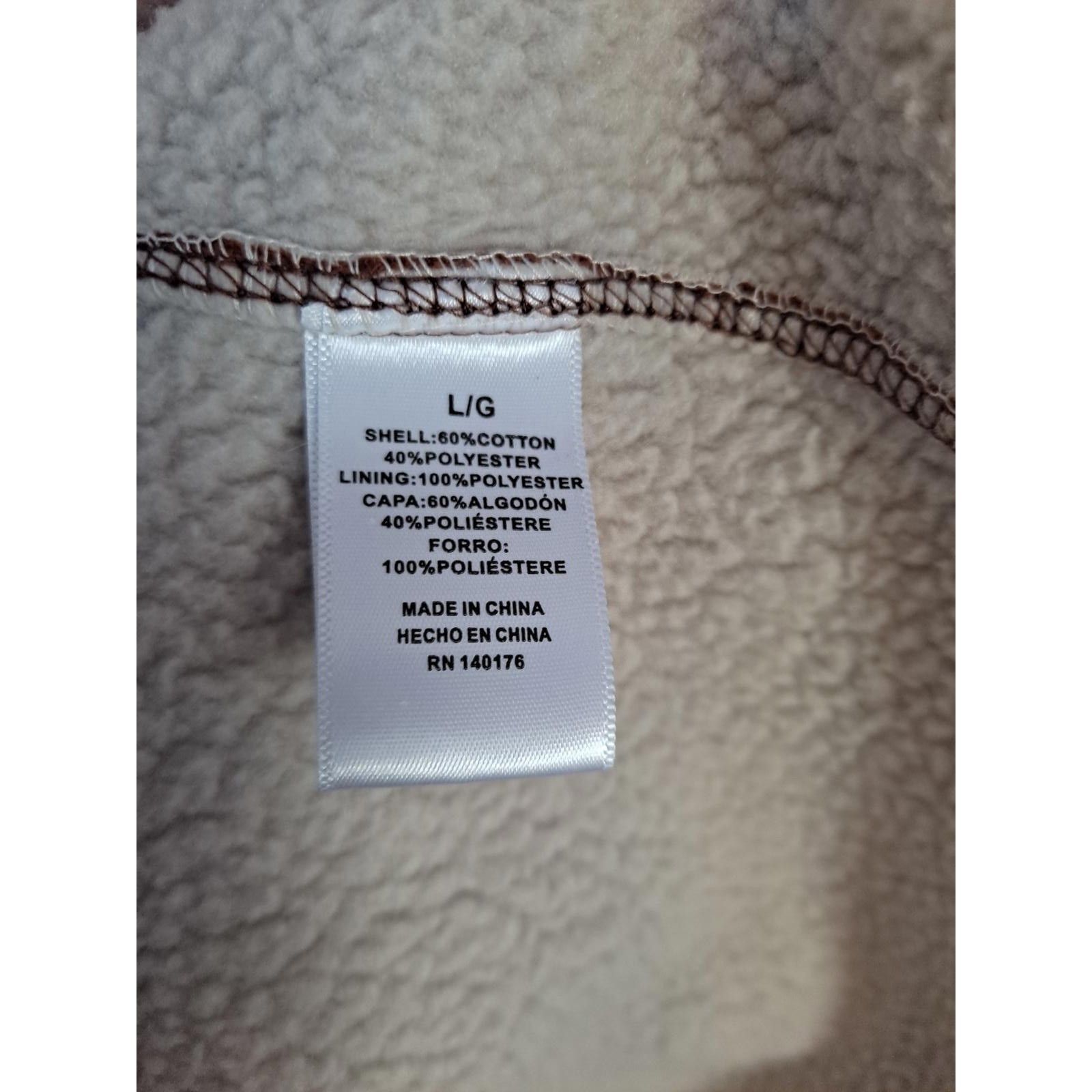 Other NWT Jeremiah and Sons 1/4 Snap Sherpa Lined Orange Sweater S Size US L / EU 52-54 / 3 - 5 Thumbnail