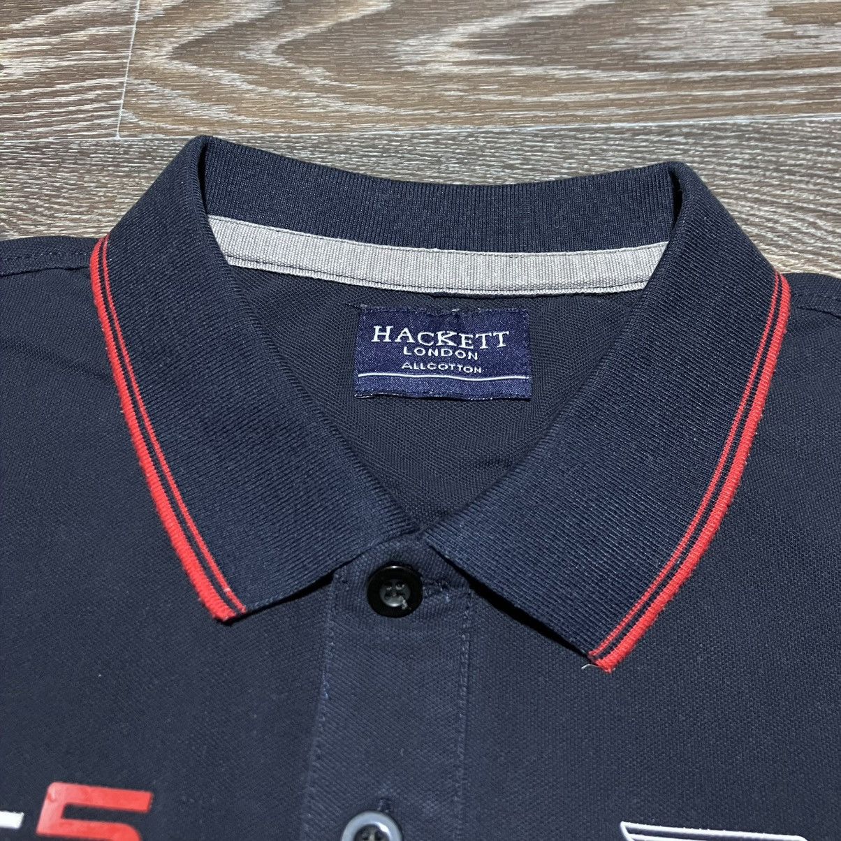 Hackett HACKETT HKTSPORT Aston Martin 59-5 Racing Team Polo Shirt Size US S / EU 44-46 / 1 - 6 Thumbnail