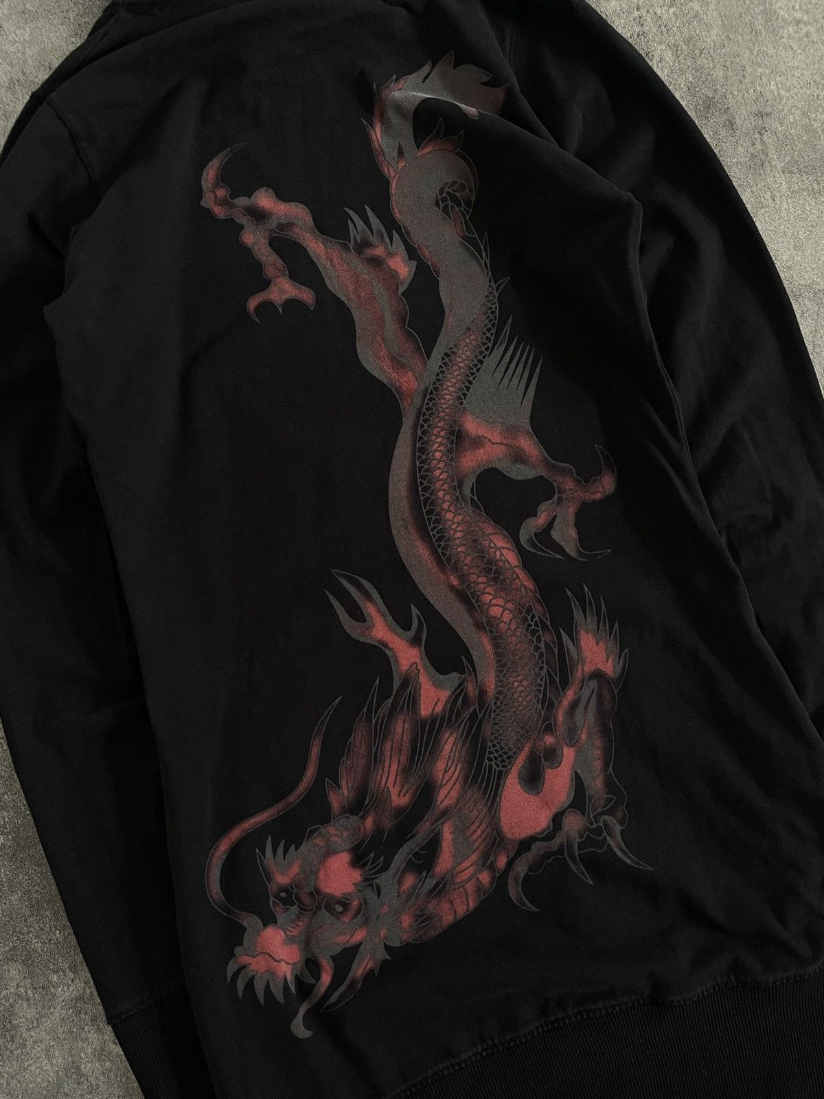 Vintage RARE🔥Gothic Hype Vintage Y2K Hoodie Rhinestones Spellout Size S / US 4 / IT 40 - 5 Thumbnail