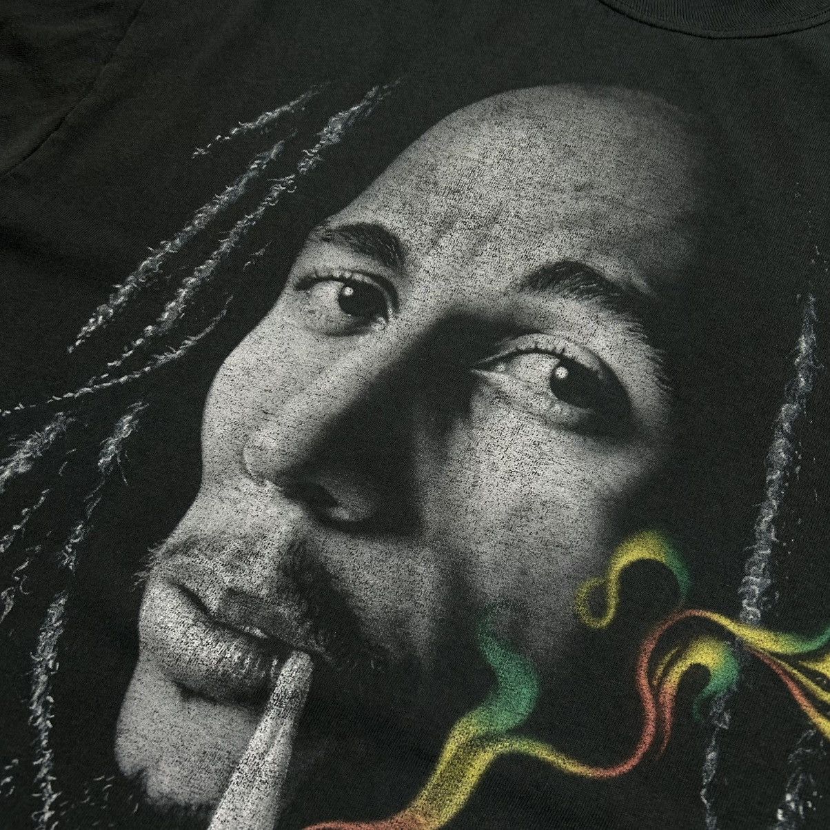 Bob Marley Vintage Bob Marley Zion tag 1990’s big logo band tee size L Size US L / EU 52-54 / 3 - 3 Thumbnail