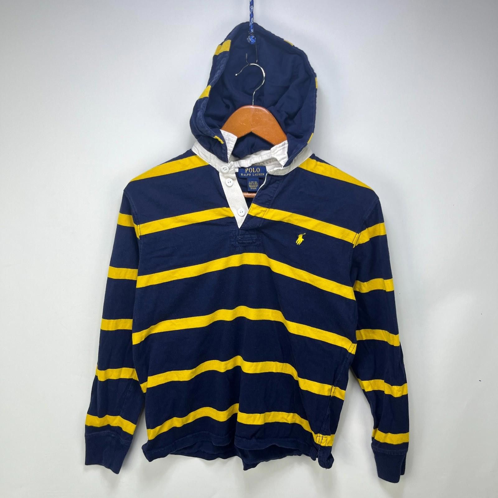 Polo Ralph Lauren Vintage Polo Ralph Lauren Rugby Pony Shirt Youth Large Size US L / EU 52-54 / 3 - 1 Thumbnail