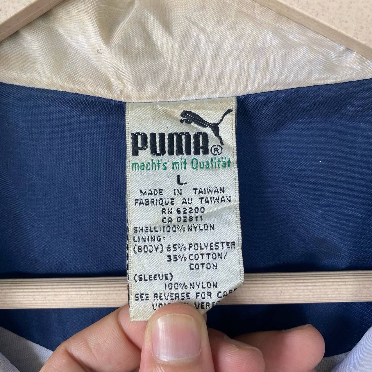 Puma × Vintage Vtg Puma MultiColour Sport Jacket Size US L / EU 52-54 / 3 - 5 Thumbnail