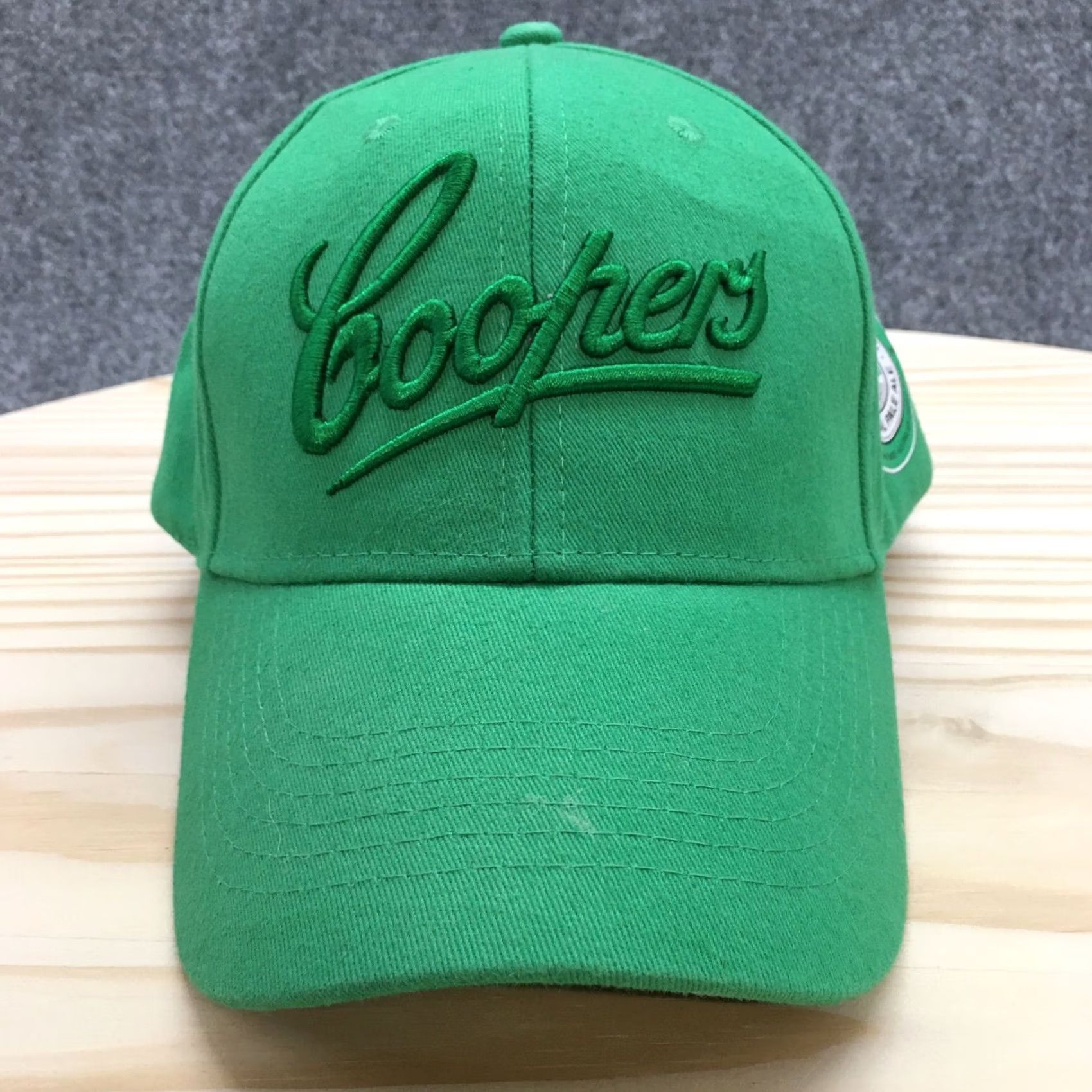 Logo 7 Coopers Brewery Baseball Cap Hat Mens Green One Size Adjustable Embroidered Logo Size ONE SIZE - 4 Thumbnail