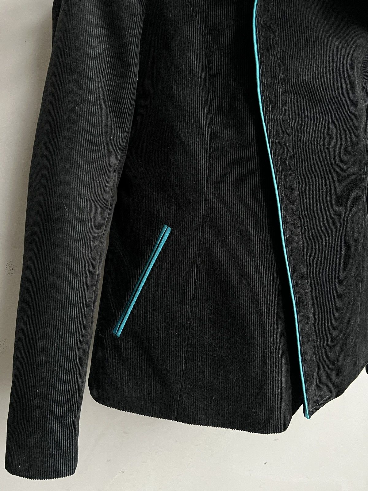 If Six Was Nine Asymmetric biker corduroy jacket tornado mart style y2k Size US S / EU 44-46 / 1 - 4 Thumbnail