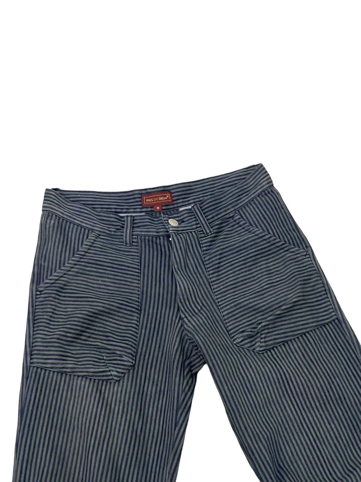 Japanese Brand Flare Jeans Hickory Pas De Deux Boot Cut 7🟦8 Size US 29 - 8 Thumbnail