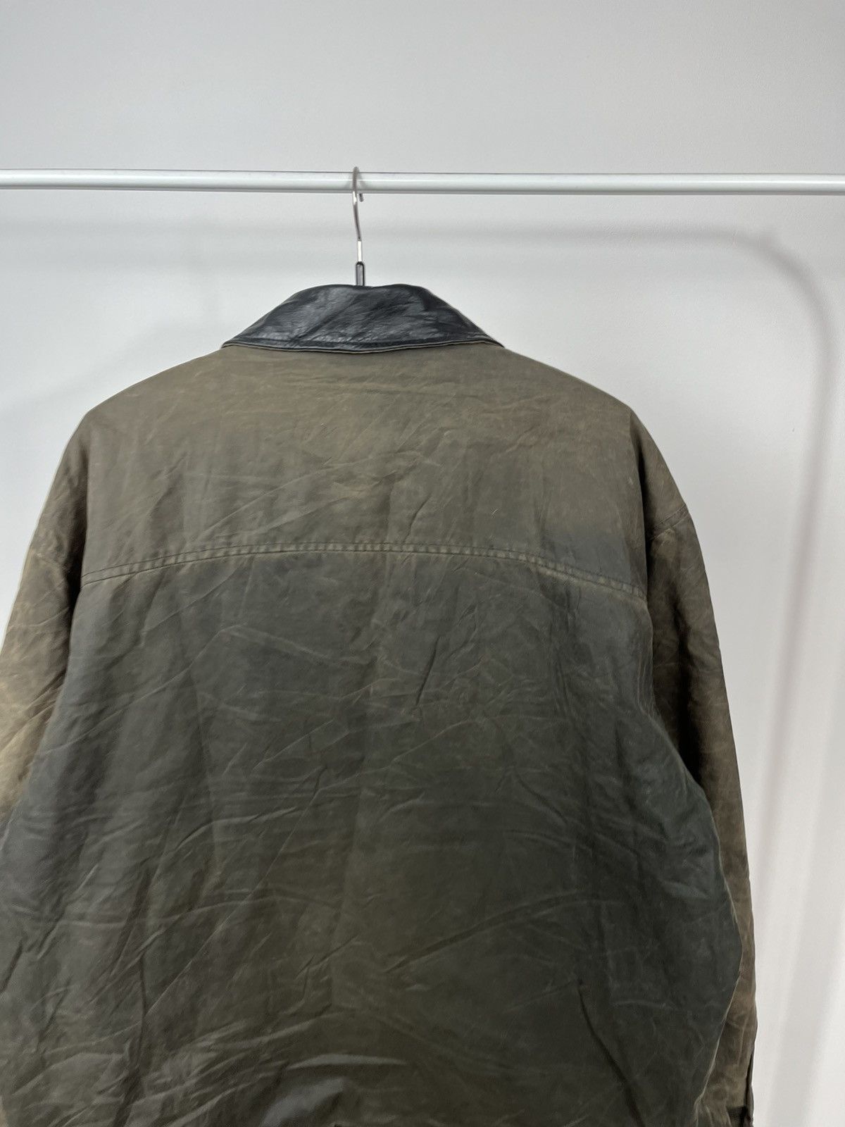 Other Vintage Redwood Waxed Jacket Distressed Leather Collar XL Size US XL / EU 56 / 4 - 17 Thumbnail