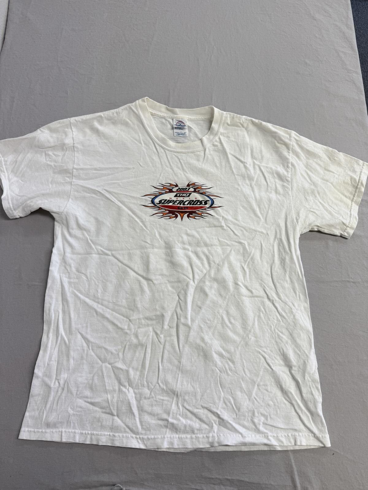 Delta VTG THQ World Supercross GP T-shirt 2003 - L Size US L / EU 52-54 / 3 - 2 Thumbnail