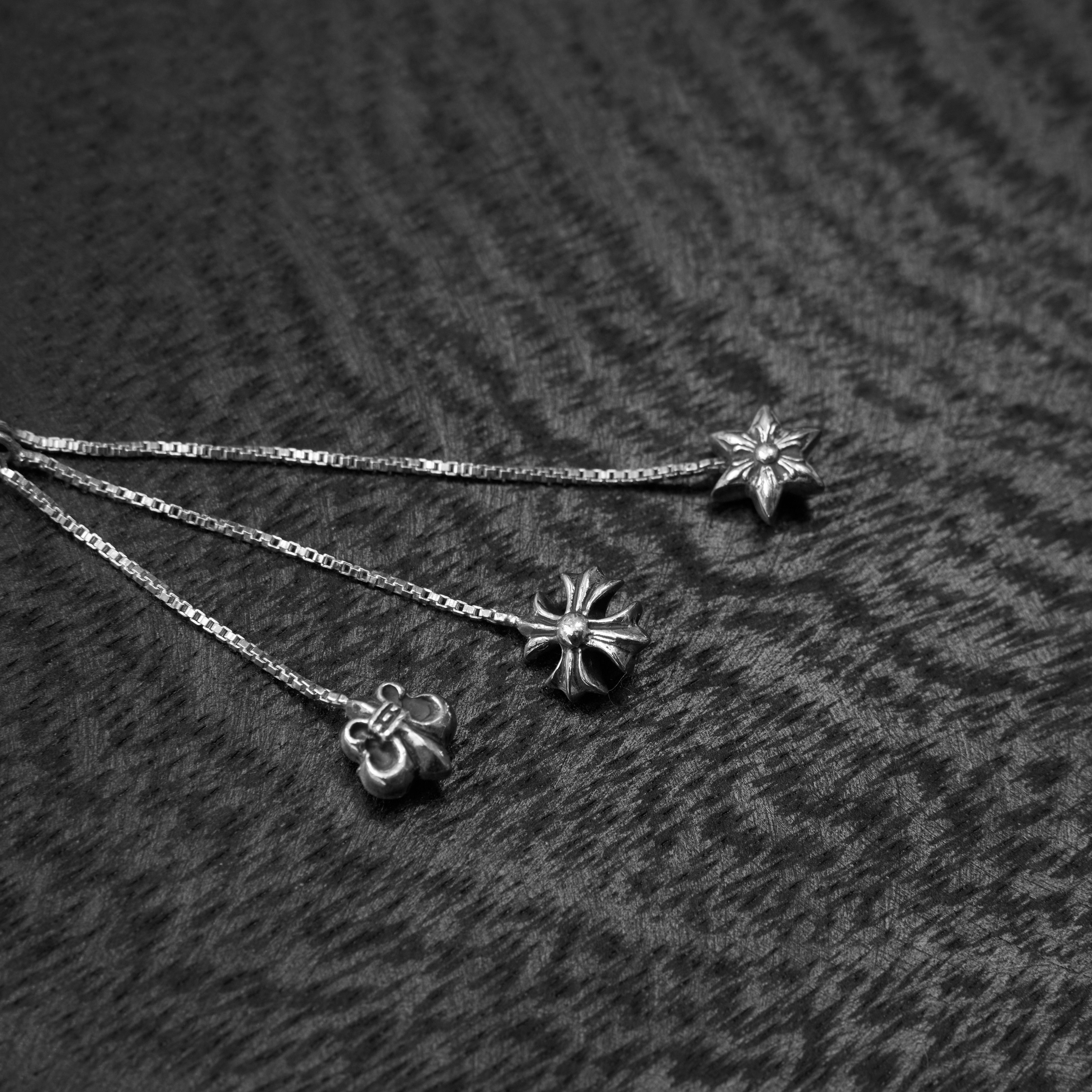 Chrome Hearts CHROME HEARTS JOJO PST PLS BS STAR L CROSS FUSTER EARRINGS Size ONE SIZE - 6 Thumbnail