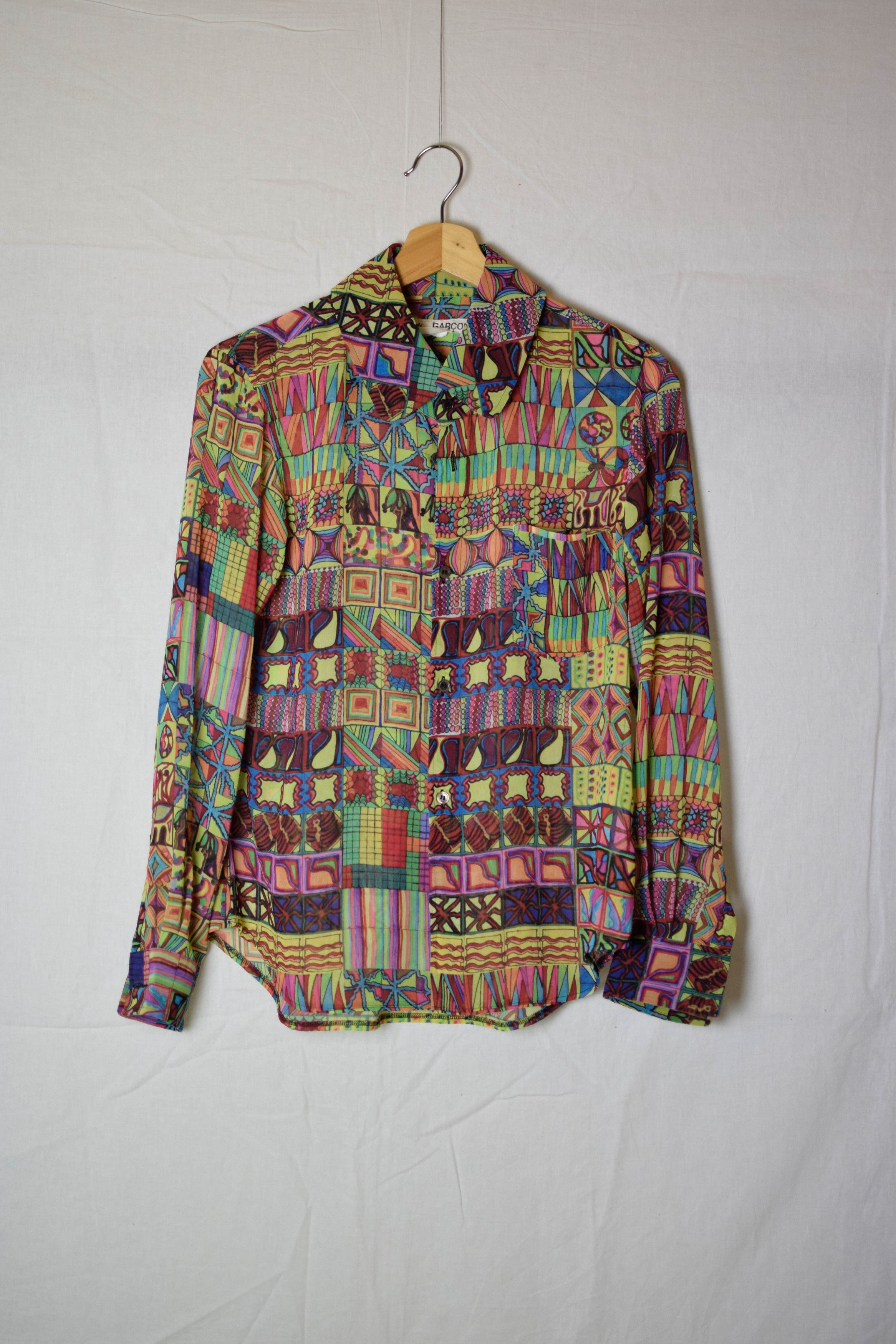 Comme des Garcons CDG AD2013 Psychedelic Shirt - GL-B014 Size US S / EU 44-46 / 1 - 2 Thumbnail