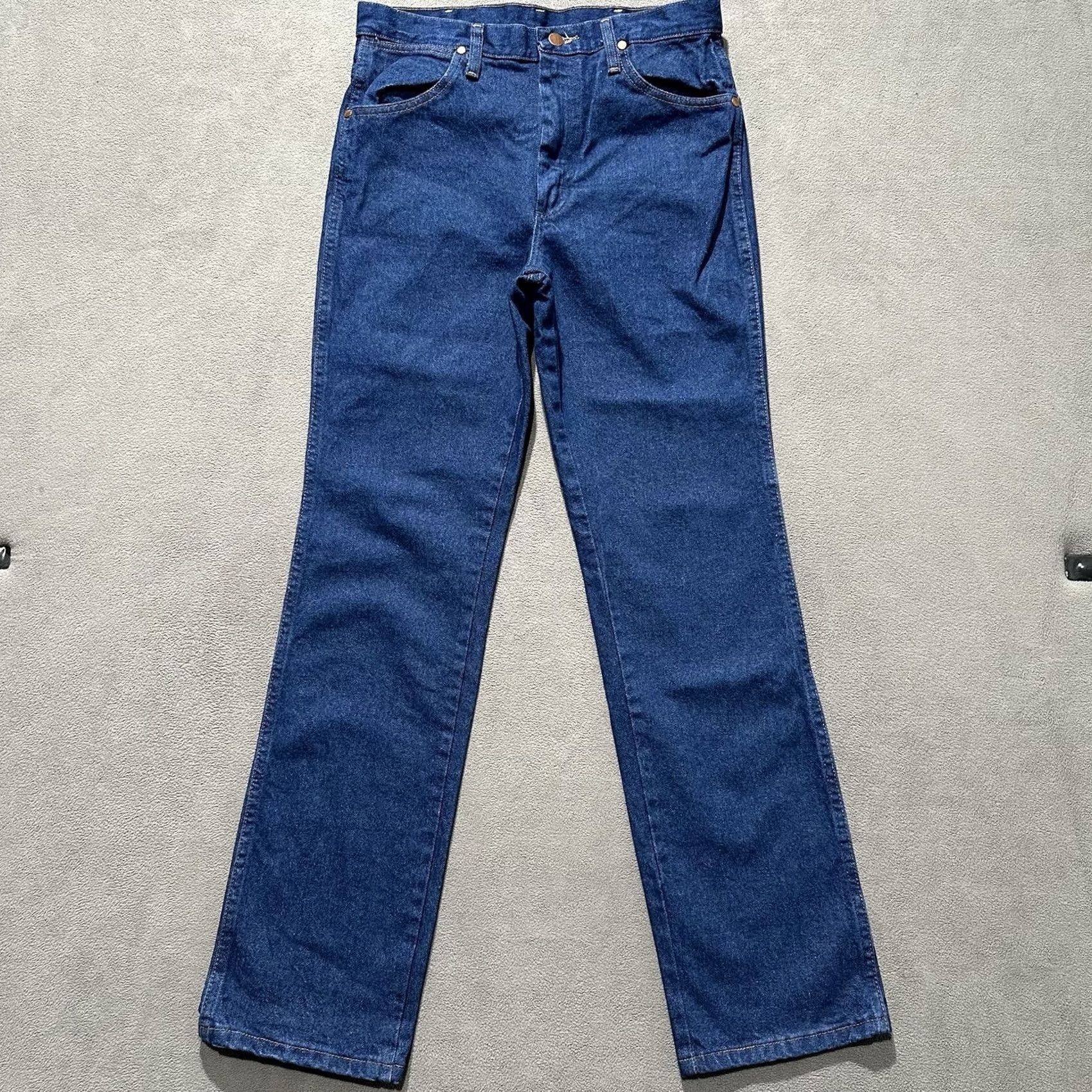 Wrangler VINTAGE Wrangler Jeans Men 30x32 Cowboy Cut Blue Denim Western 936PWD Size US 30 / EU 46 - 2 Thumbnail