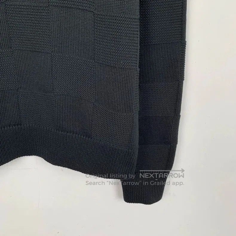 Louis Vuitton Louis Vuitton Black Checker Logo Sweater. Size US XS / EU 42 / 0 - 4 Thumbnail