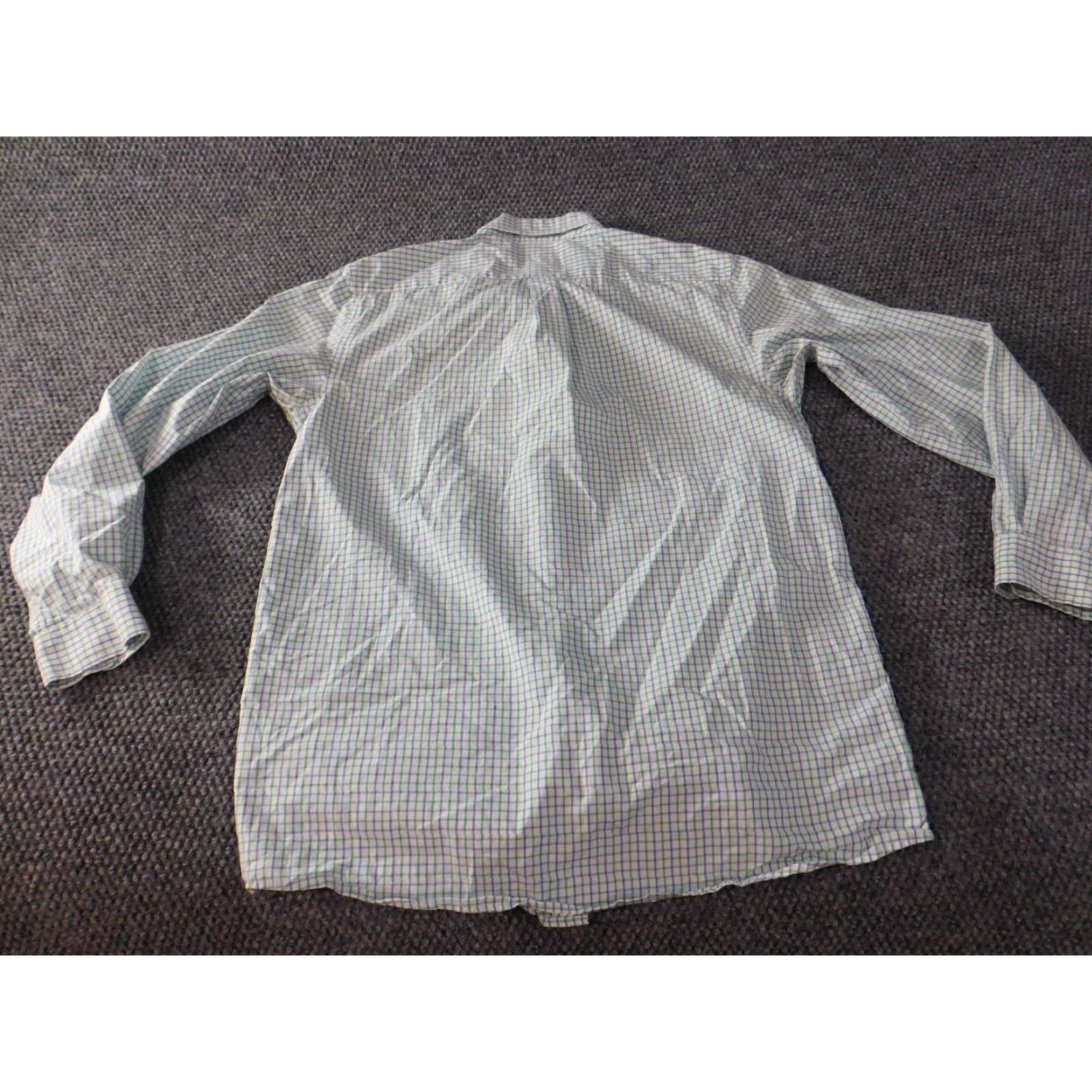 Vineyard Vines Vineyard Vines Shirt Womens XL Green Plaid Button-Up Long Sleeve Collared Cotton Rayon Casual Whale Logo Womens Size XL / US 12-14 / IT 48-50 - 7 Thumbnail