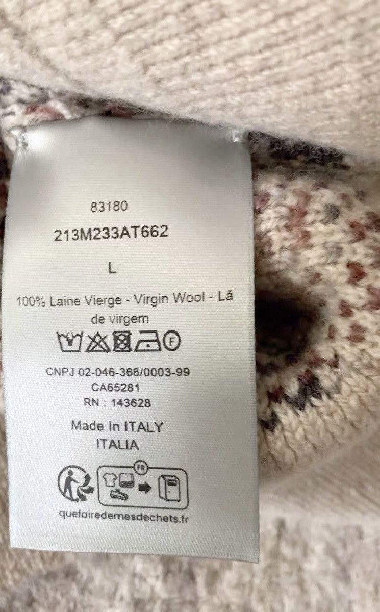 Dior Christian Dior L Men V-Neck Button Up Cardigan Wool Monogram Size US L / EU 52-54 / 3 - 6 Thumbnail