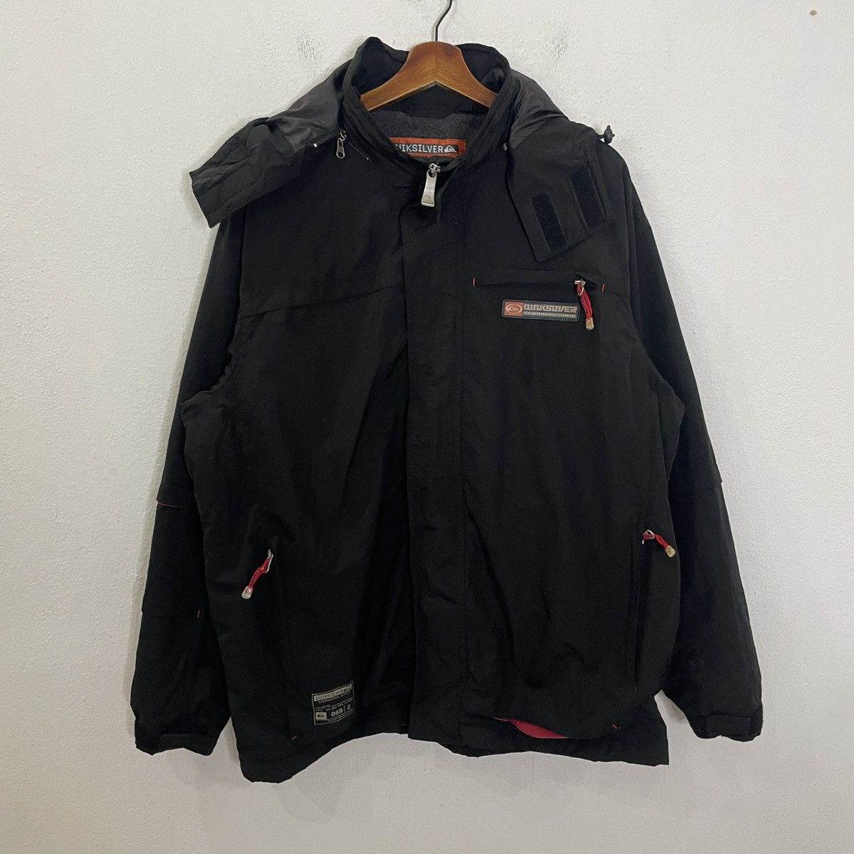 Vintage Quiksilver Hoodies Jacket