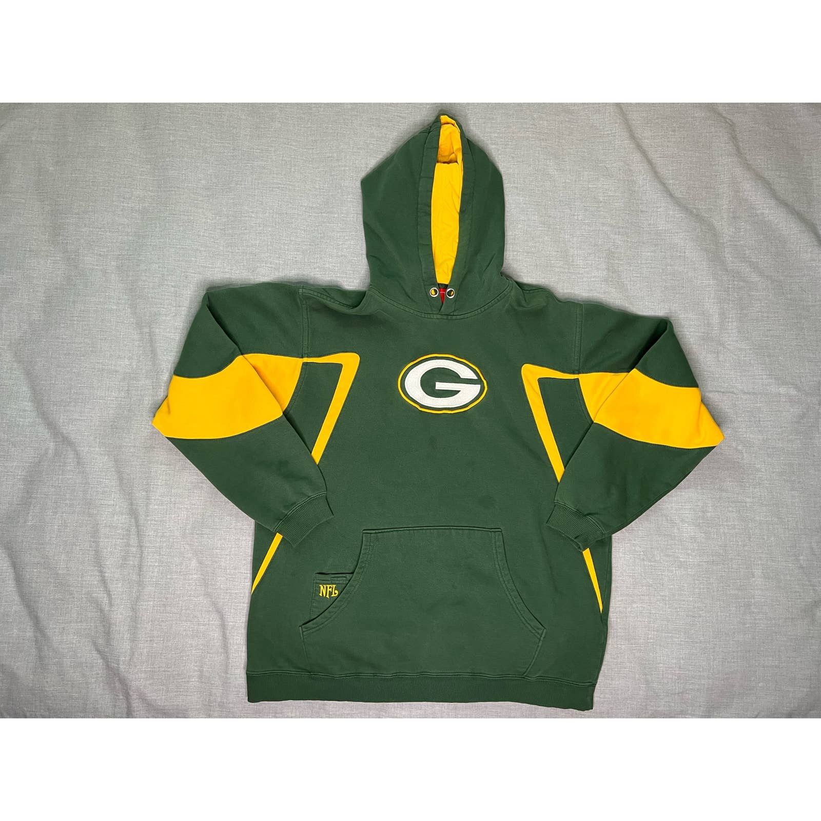 Vintage Vintage Green Bay Packers NFL Pullover Hoodie Sweatshirt