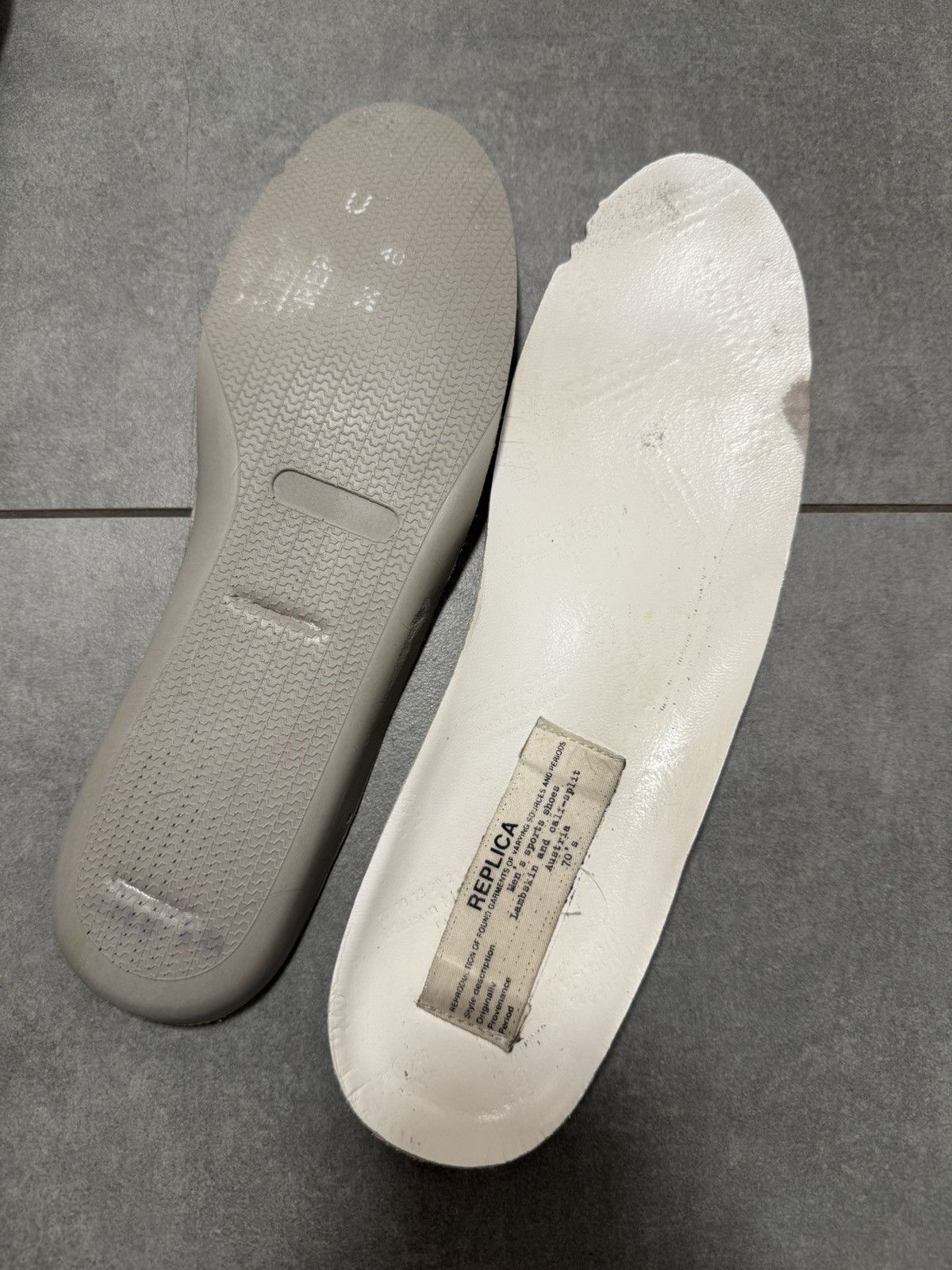 Maison Margiela Maison Margiela GAT White Sneakers gats margiela Size US 7.5 / EU 40-41 - 10 Thumbnail