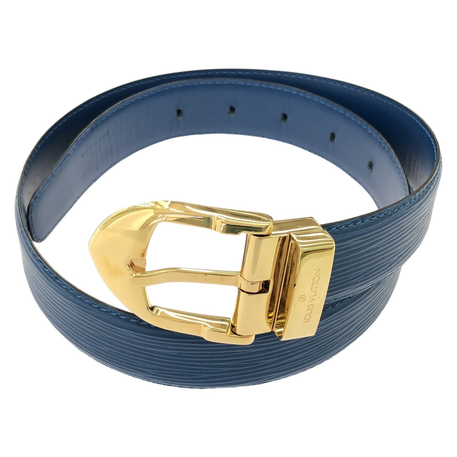Louis Vuitton Louis Vuitton Ceinture Belt Others Blue Size ONE SIZE - 1 Thumbnail