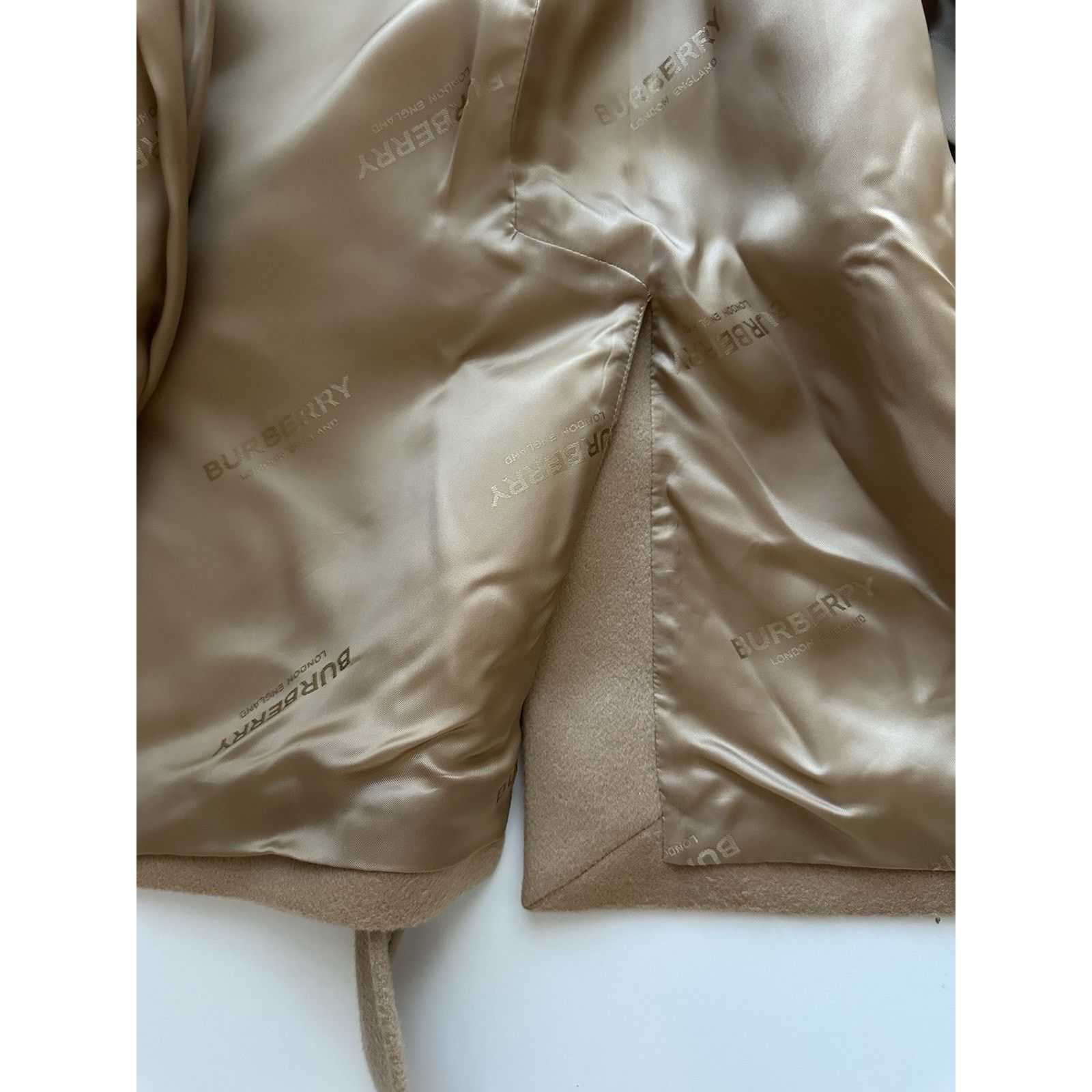 Burberry Burberry Wool/Cashmere Camel Jacket 10 US 8073327 Size L / US 10 / IT 46 - 12 Thumbnail