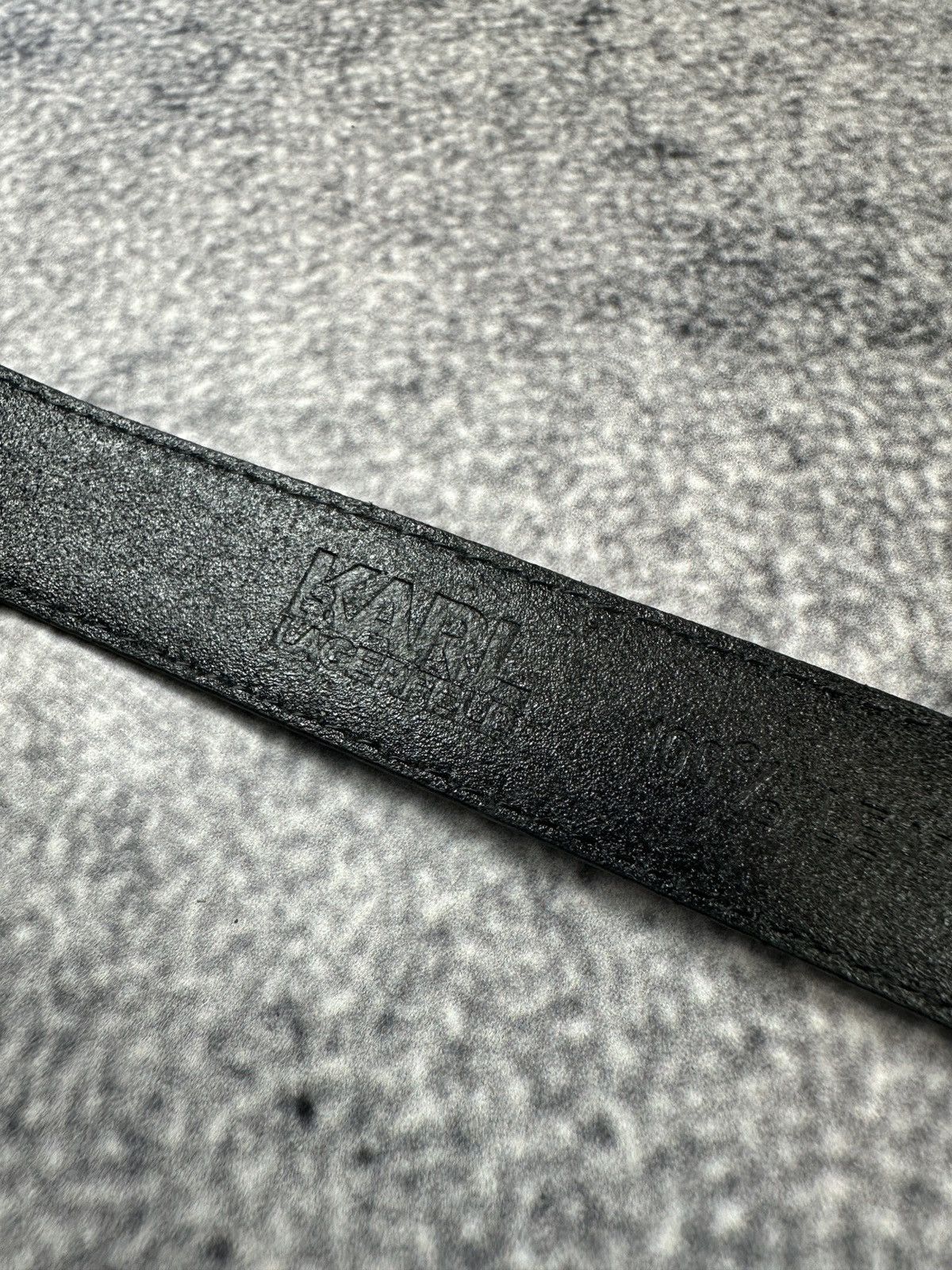 Karl Lagerfeld Karl Lagerfeld Logo Belts Rare Luxury Streetwear USA Rare Size ONE SIZE - 4 Thumbnail