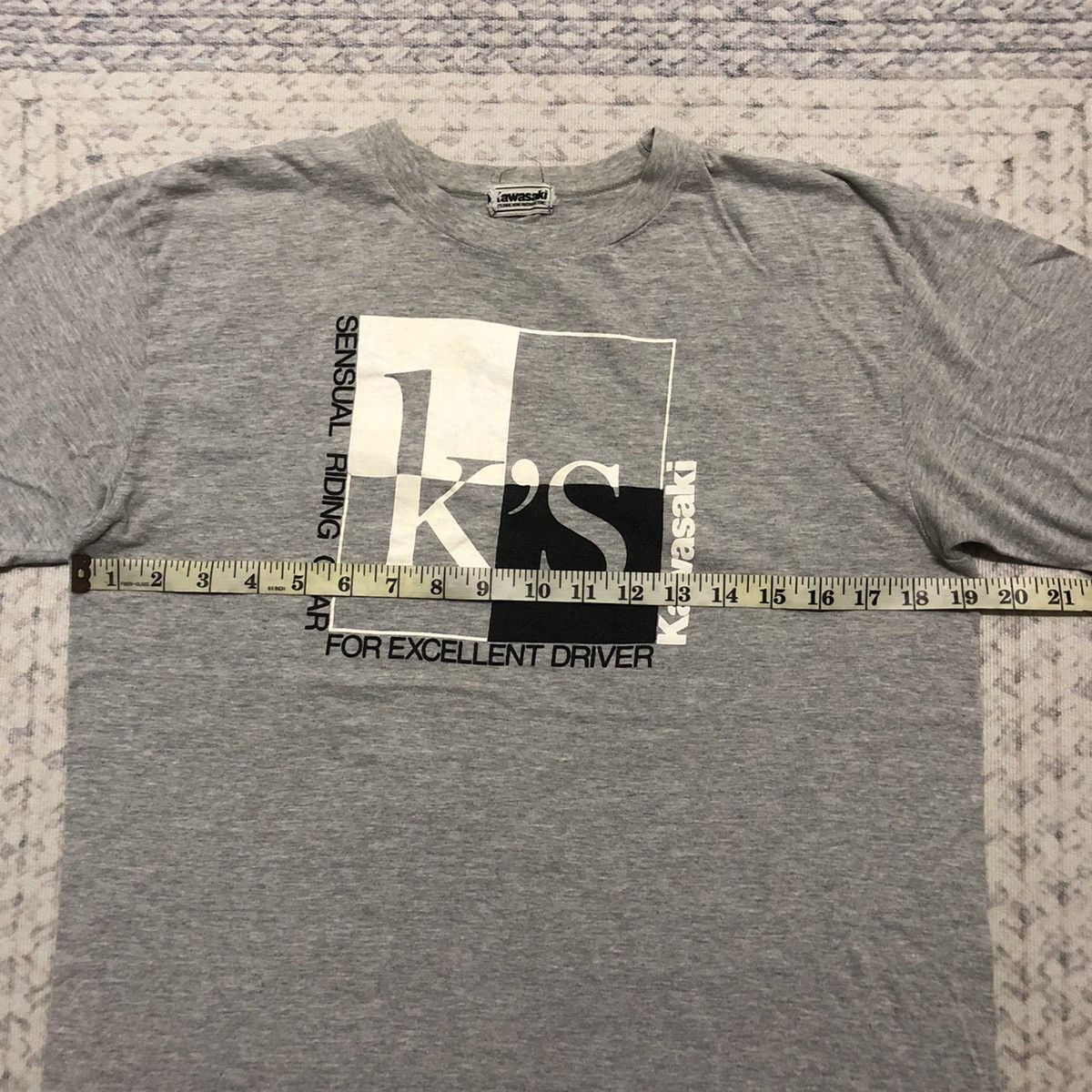 Japanese Brand × Vintage Rare Vintage 90s K’s by Kawasaki Motorcycle Tees Size US S / EU 44-46 / 1 - 15 Thumbnail
