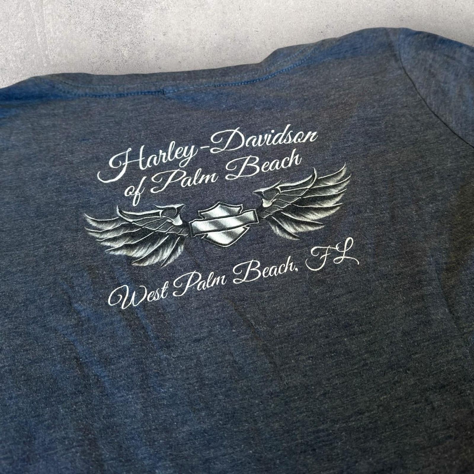 Harley Davidson Women’s Harley Bedazzled T-Shirt Size M / US 6-8 / IT 42-44 - 6 Thumbnail