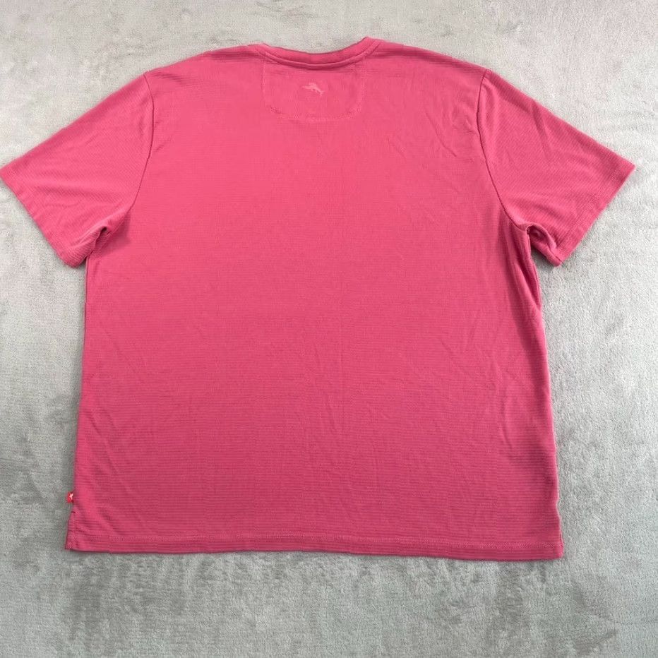 Tommy Bahama Tommy Bahama Coastal Crest IslandZone V-Neck T Shirt Pink Men 2XL Marlin NWOT Size US XXL / EU 58 / 5 - 5 Thumbnail