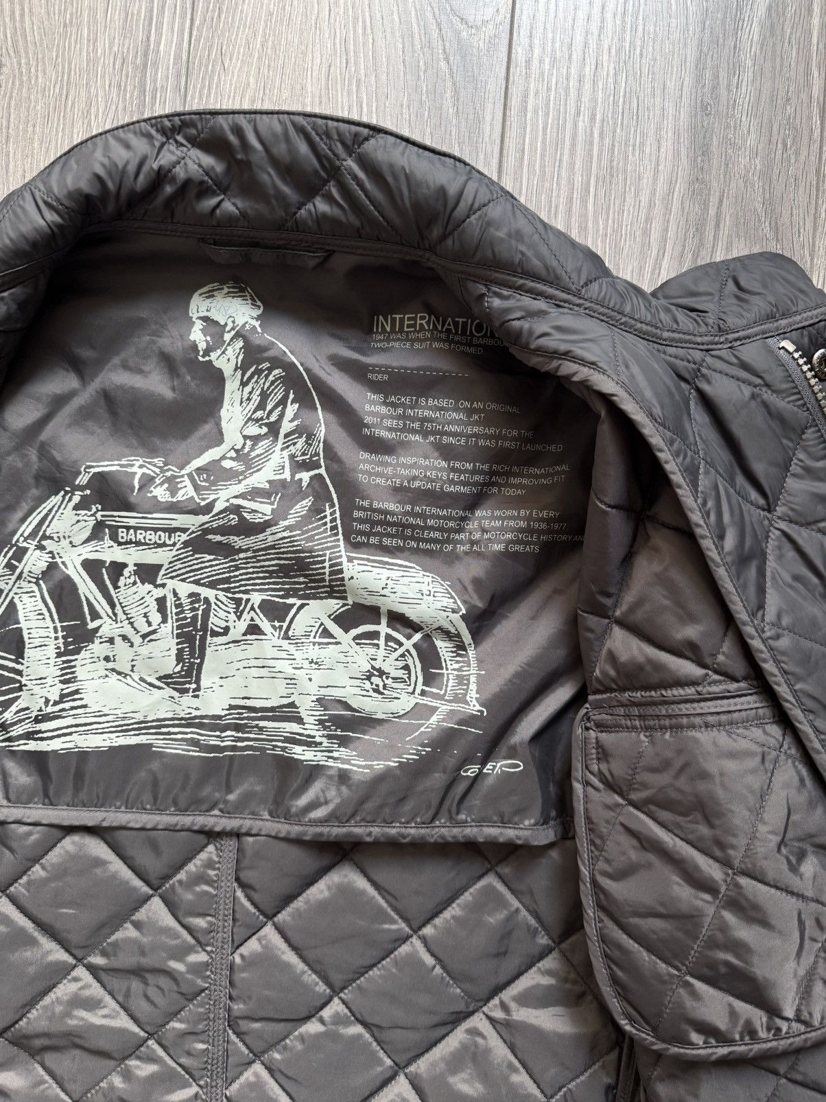 Barbour Barbour International Quilted Ariel Jacket L Men’s Size US L / EU 52-54 / 3 - 8 Thumbnail