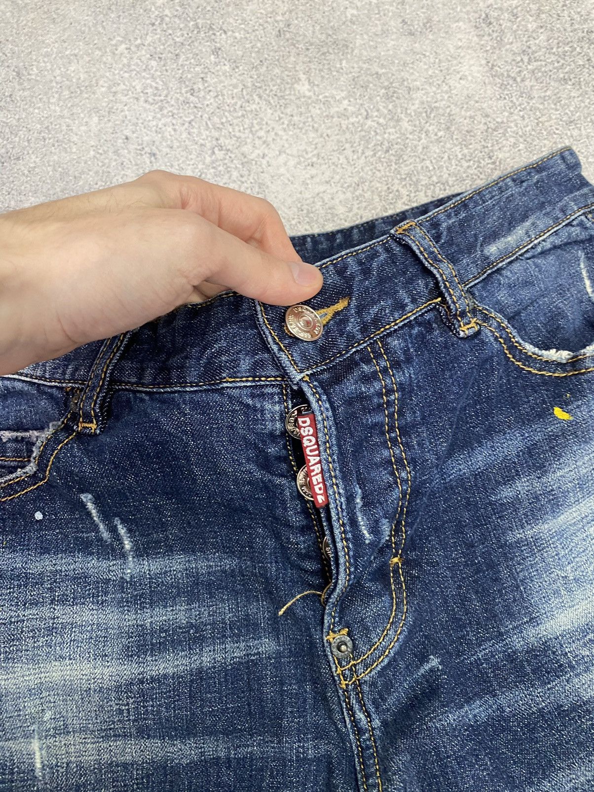 Designer × Dsquared2 × Vintage Vintage Dsquared2 Denim Blue Luxury Jeans Size US 32 / EU 48 - 5 Thumbnail