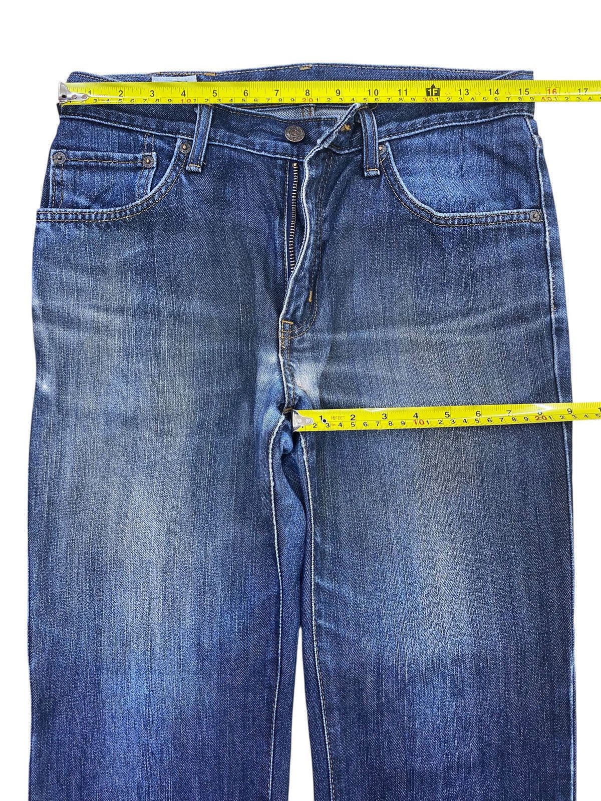Edwin Edwin Whiskers Dark Blue Wash Style Loose Jeans Size US 30 / EU 46 - 5 Thumbnail