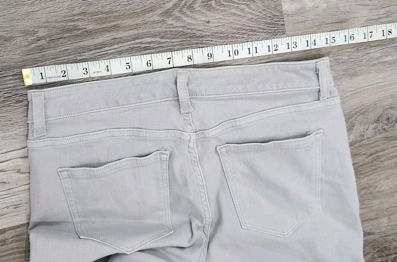 Designer Vinyard Vines Skinny Jeans Size 6 Grey Stretch Size 28" / US 6 / IT 42 - 6 Thumbnail