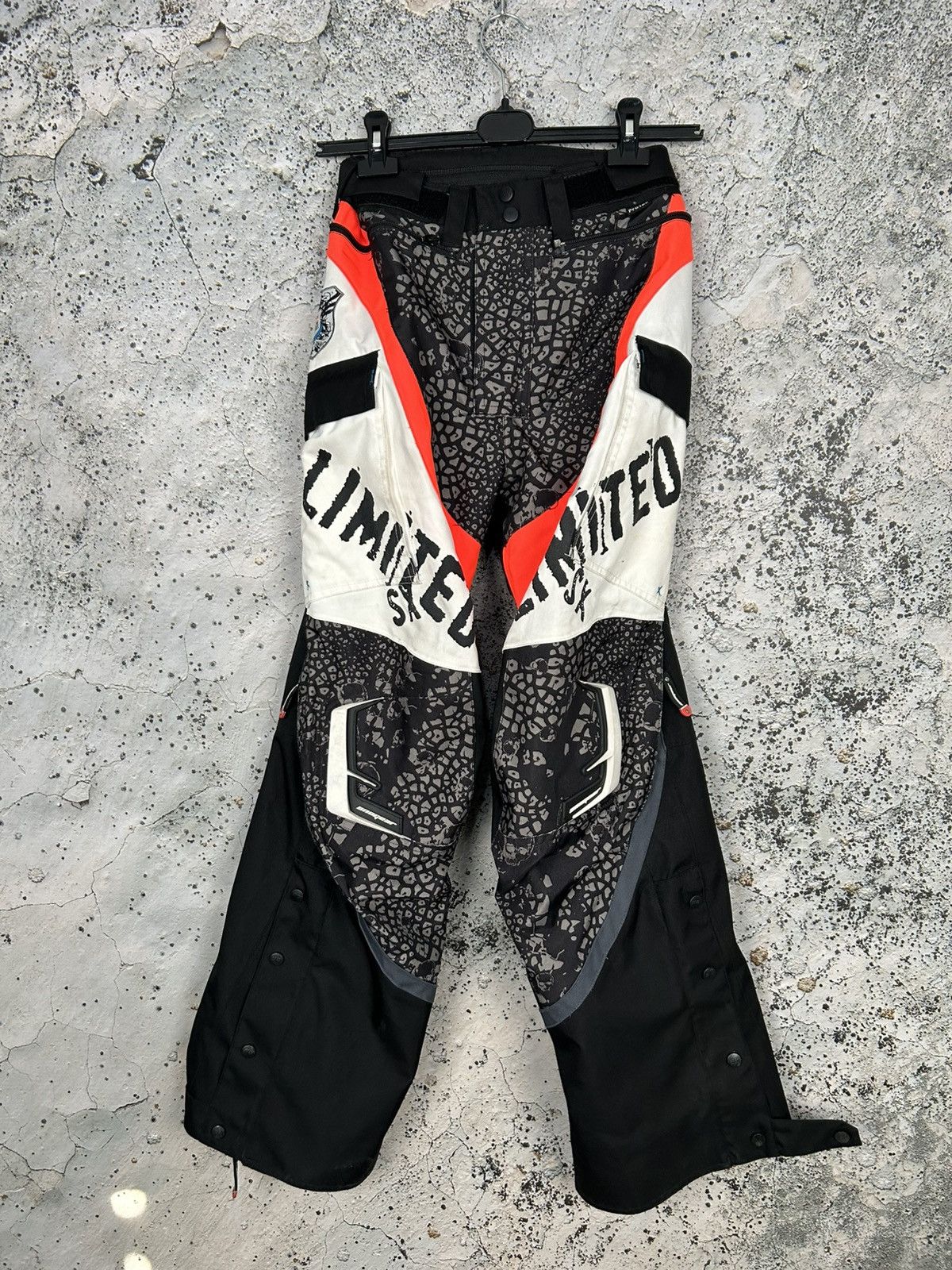 Vintage Snogear Moto Avant Garde Pants Y2K Grunge Punk Designer Size US 30 / EU 46 - 1 Thumbnail