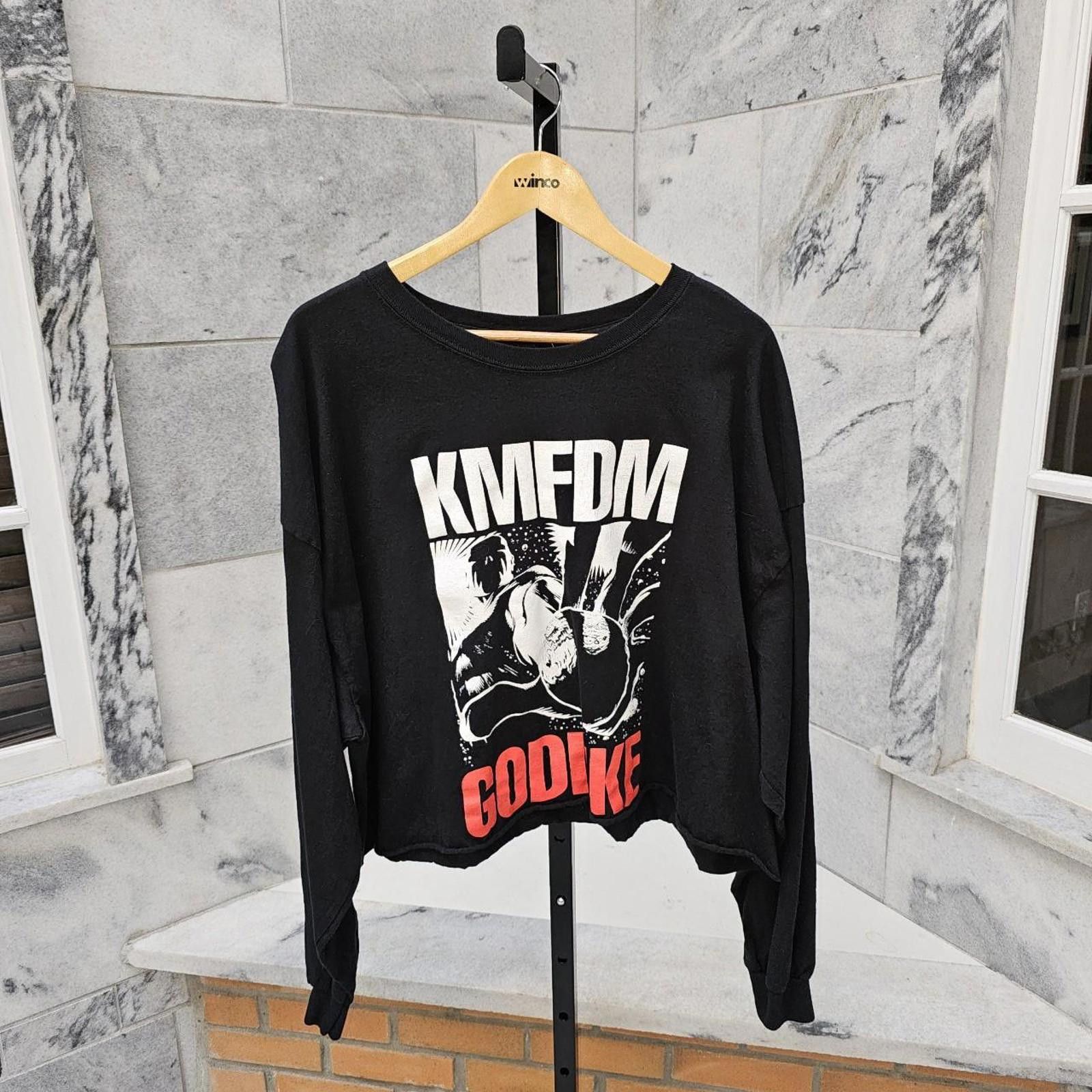 Other Men's Black and Red Vintage KMFDM T-shirt Size US XL / EU 56 / 4 - 1 Thumbnail