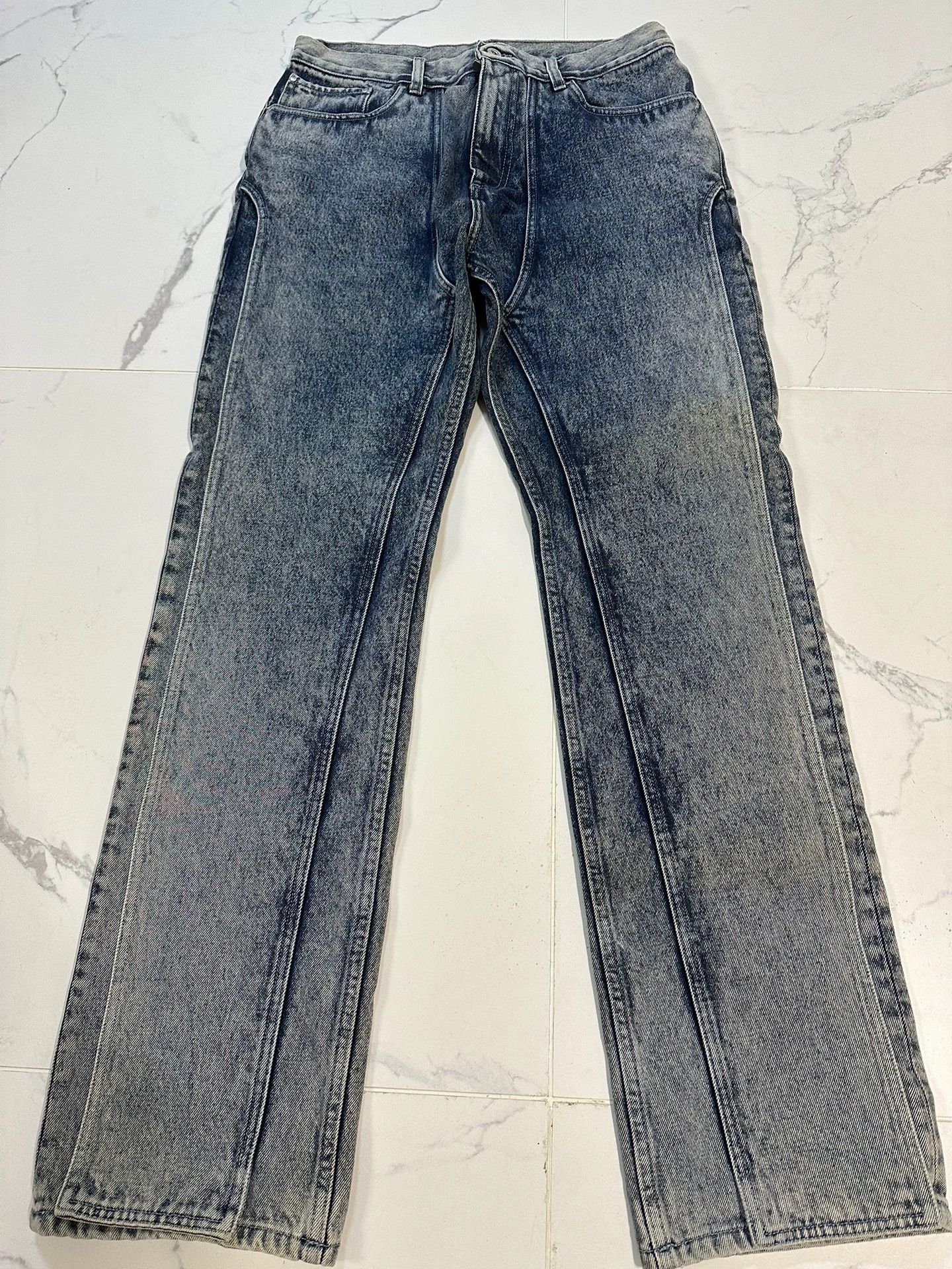 Y/Project Y/project Slit Banana Jeans Size 33 Size US 33 - 1 Thumbnail