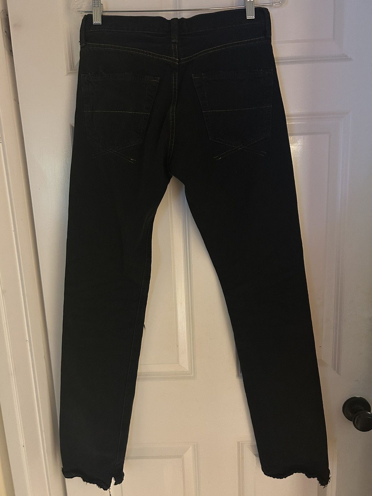 Maison MIHARA YASUHIRO Miharayasuhiro Black Denim Jeans Size US 30 / EU 46 - 2 Thumbnail
